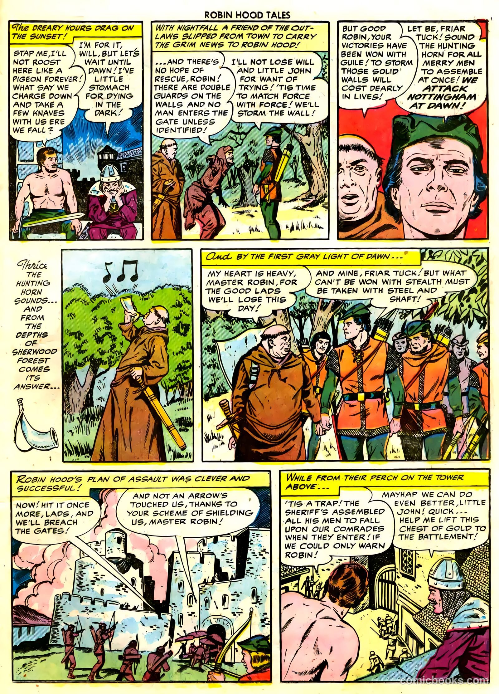 Robin Hood Tales #2 (1956) — page 25 of 36