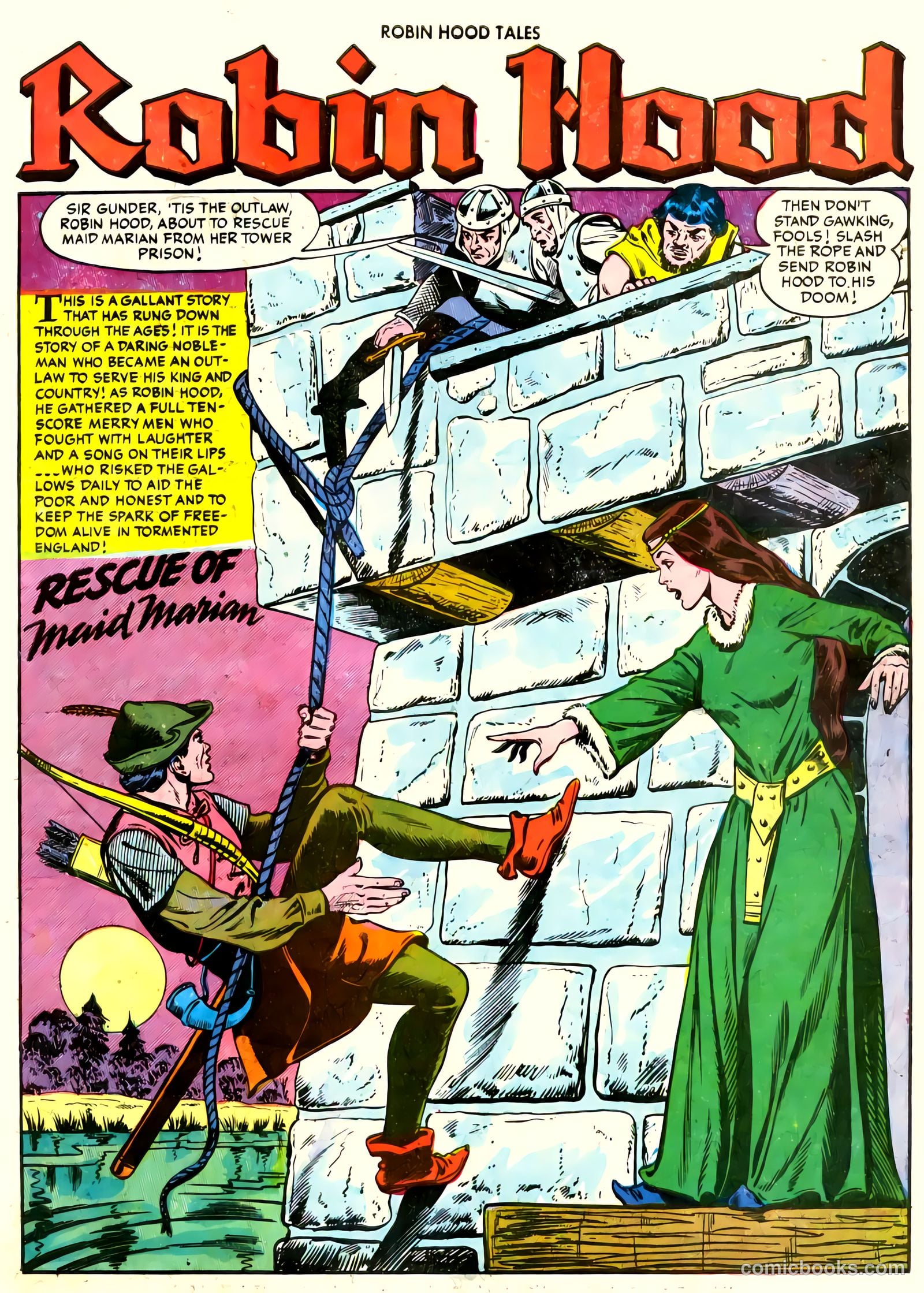 Robin Hood Tales #2 (1956) — page 3 of 35