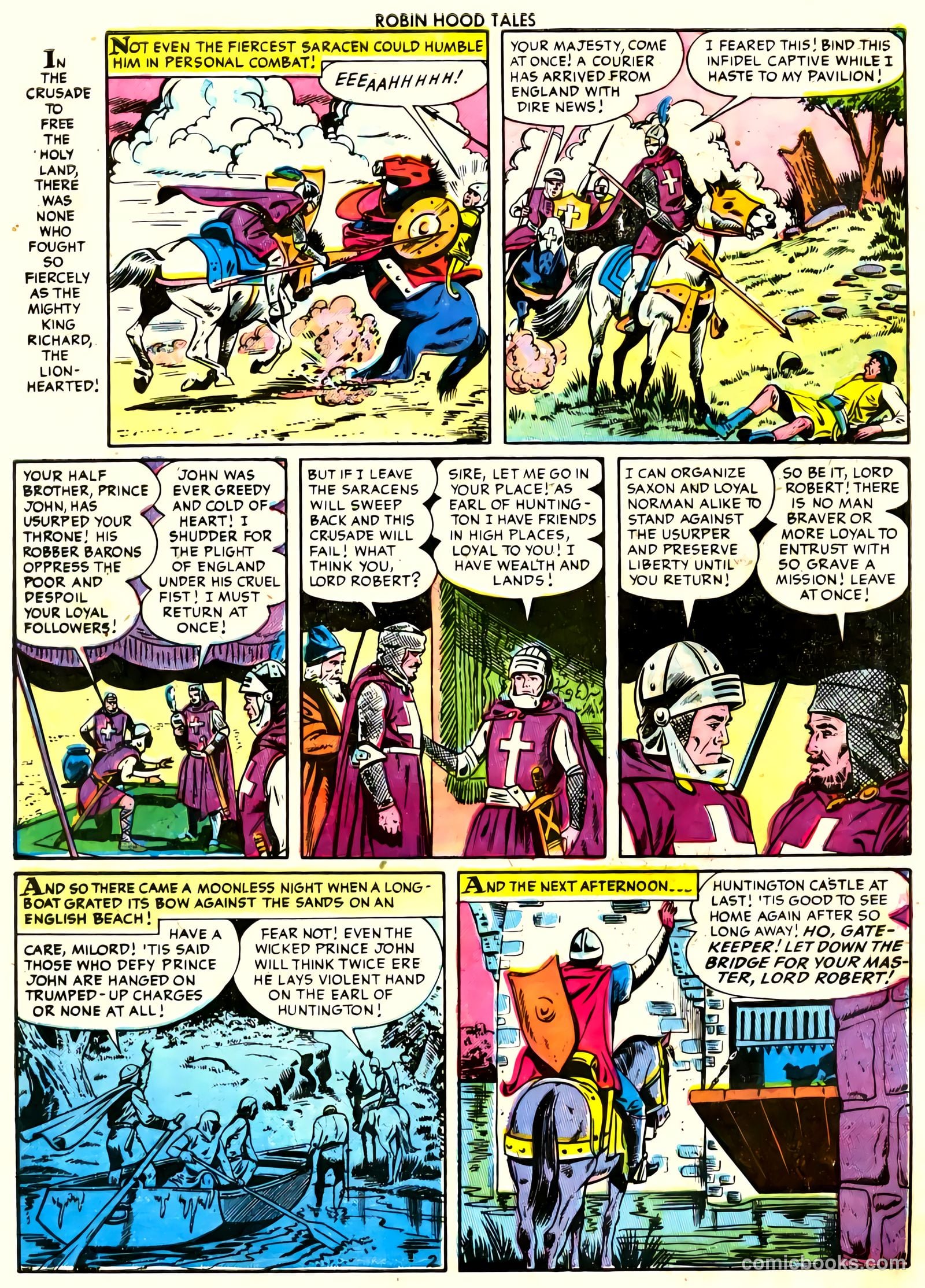 Robin Hood Tales #2 (1956) — page 4 of 35