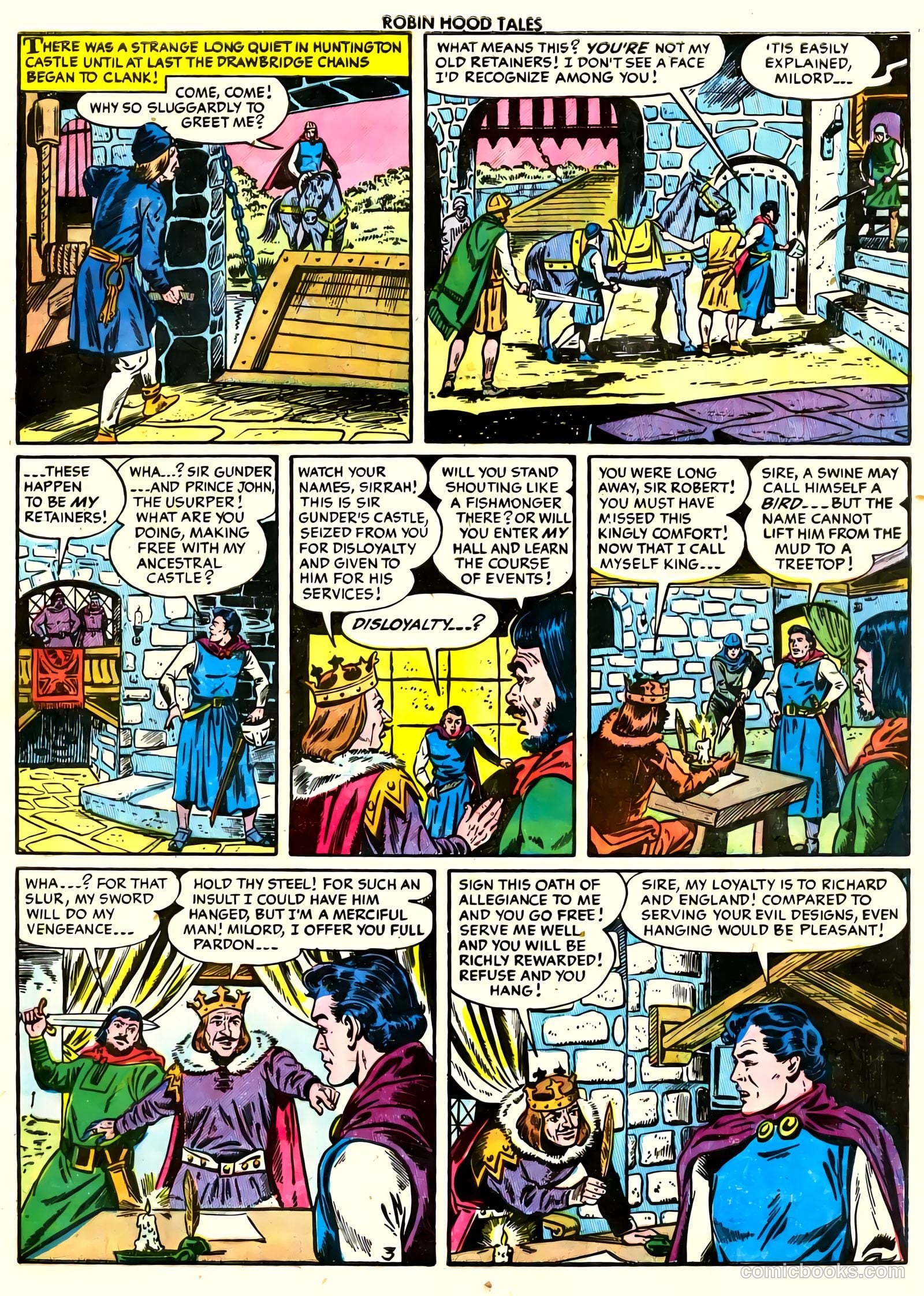 Robin Hood Tales #2 (1956) — page 5 of 35
