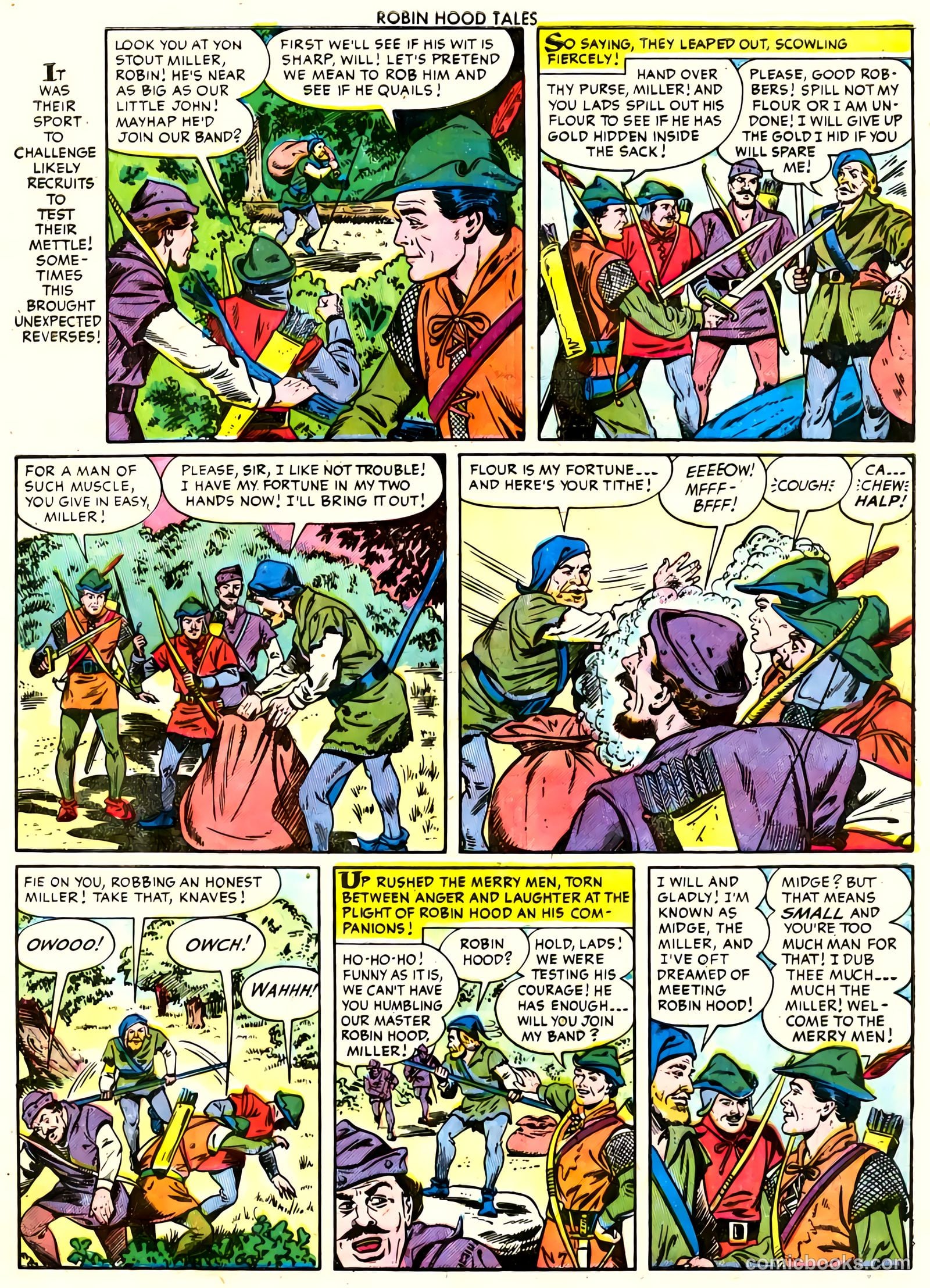 Robin Hood Tales #2 (1956) — page 9 of 35