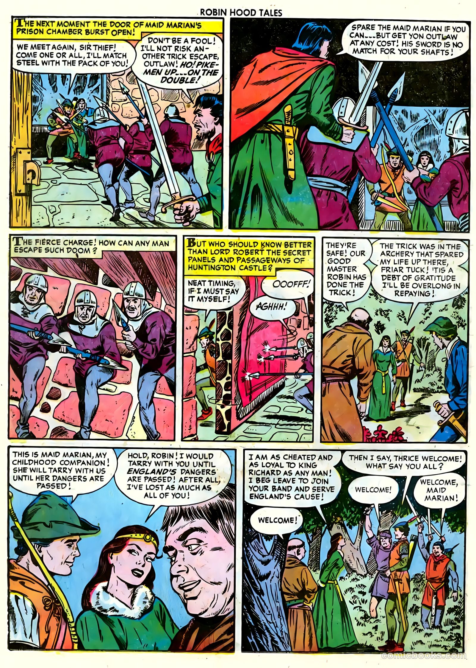 Robin Hood Tales #2 (1956) — page 12 of 35