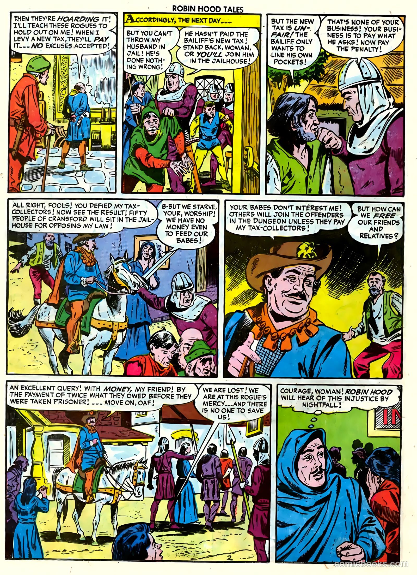 Robin Hood Tales #2 (1956) — page 14 of 35