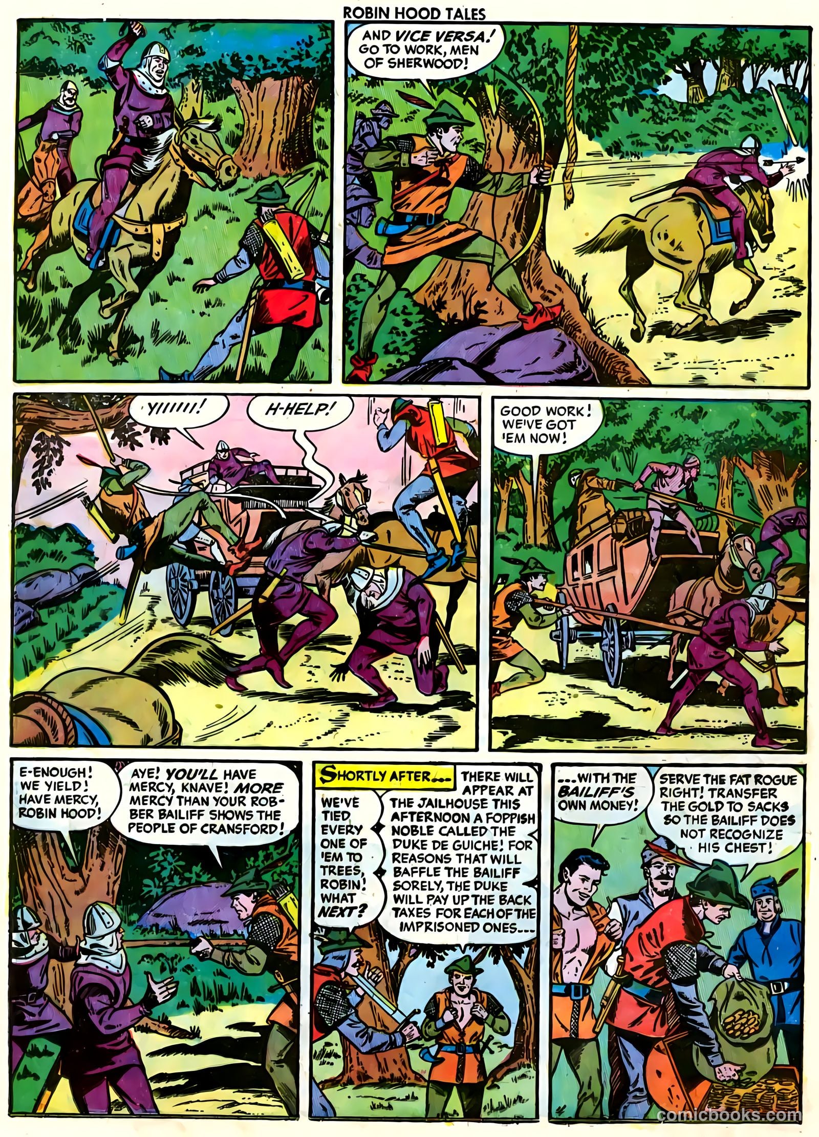 Robin Hood Tales #2 (1956) — page 16 of 35