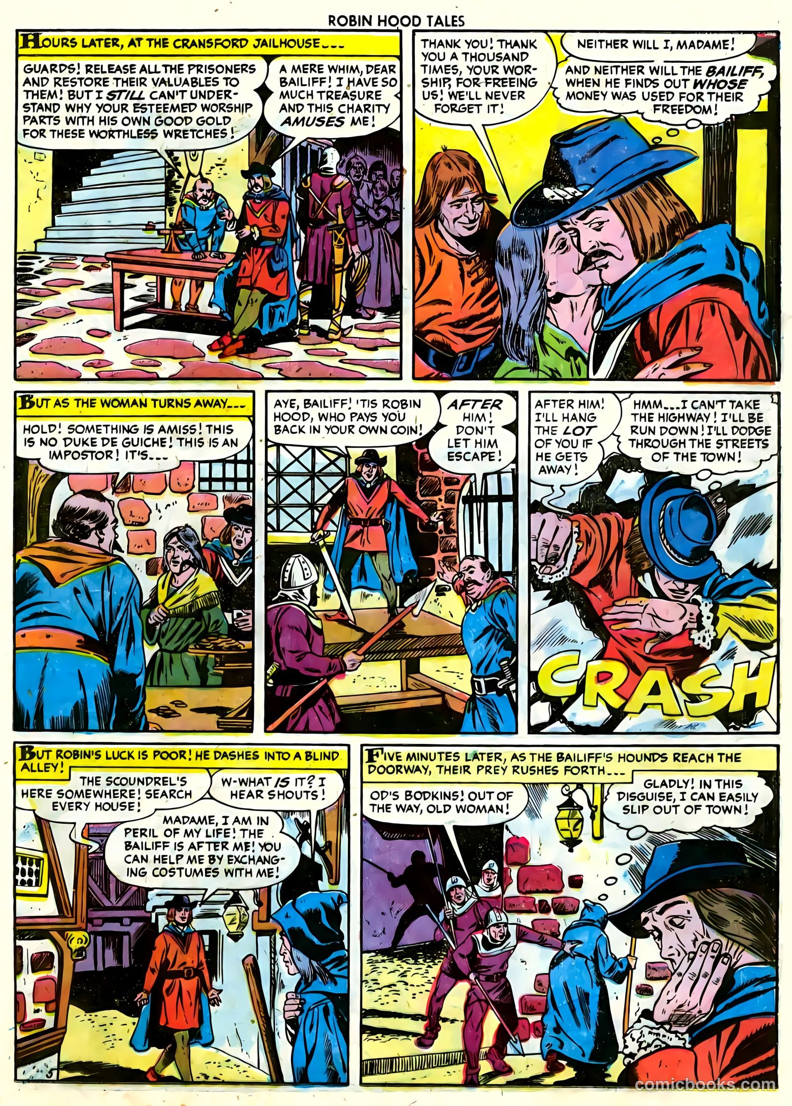 Robin Hood Tales #2 (1956) — page 17 of 35