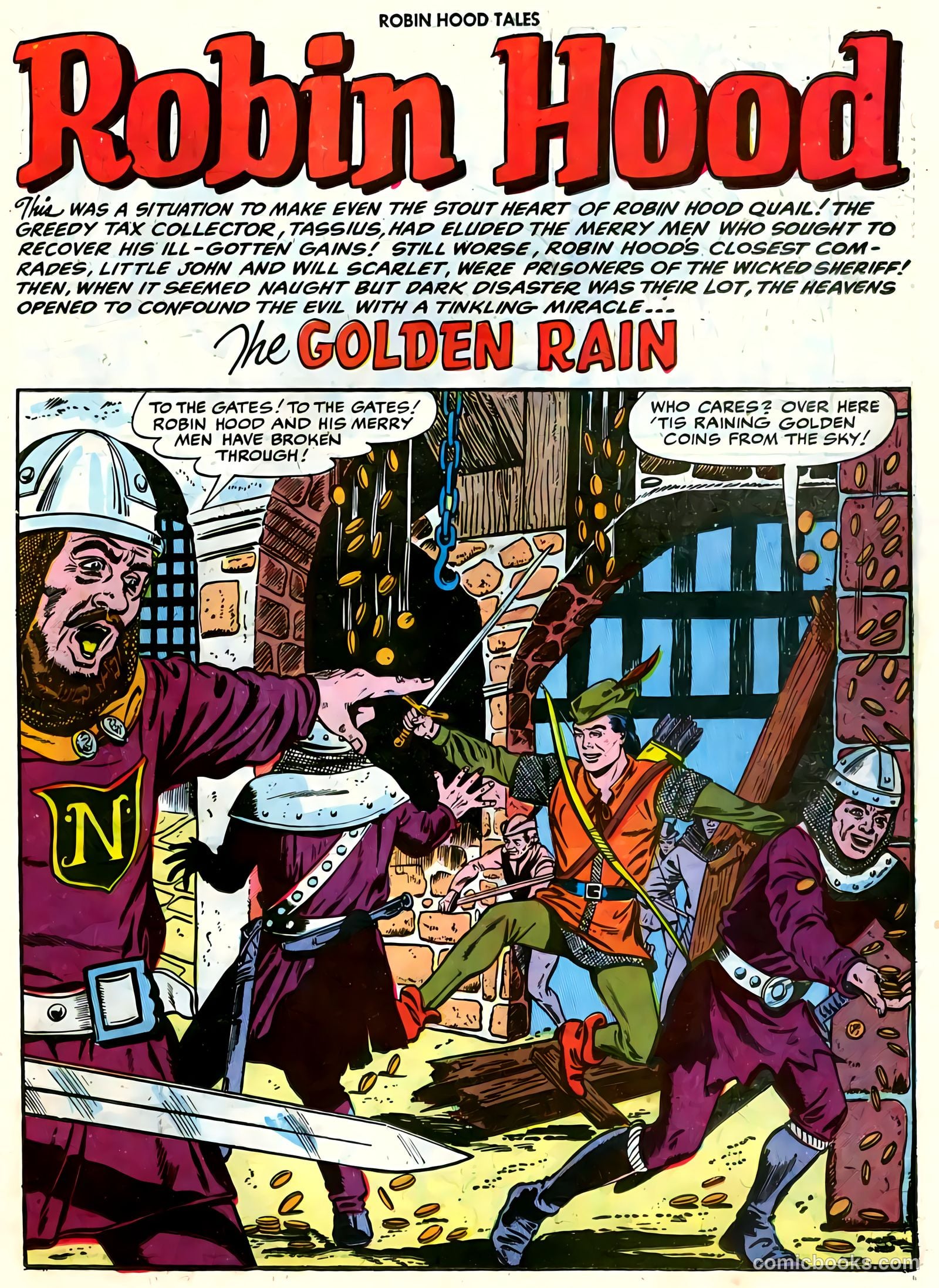 Robin Hood Tales #2 (1956) — page 19 of 35