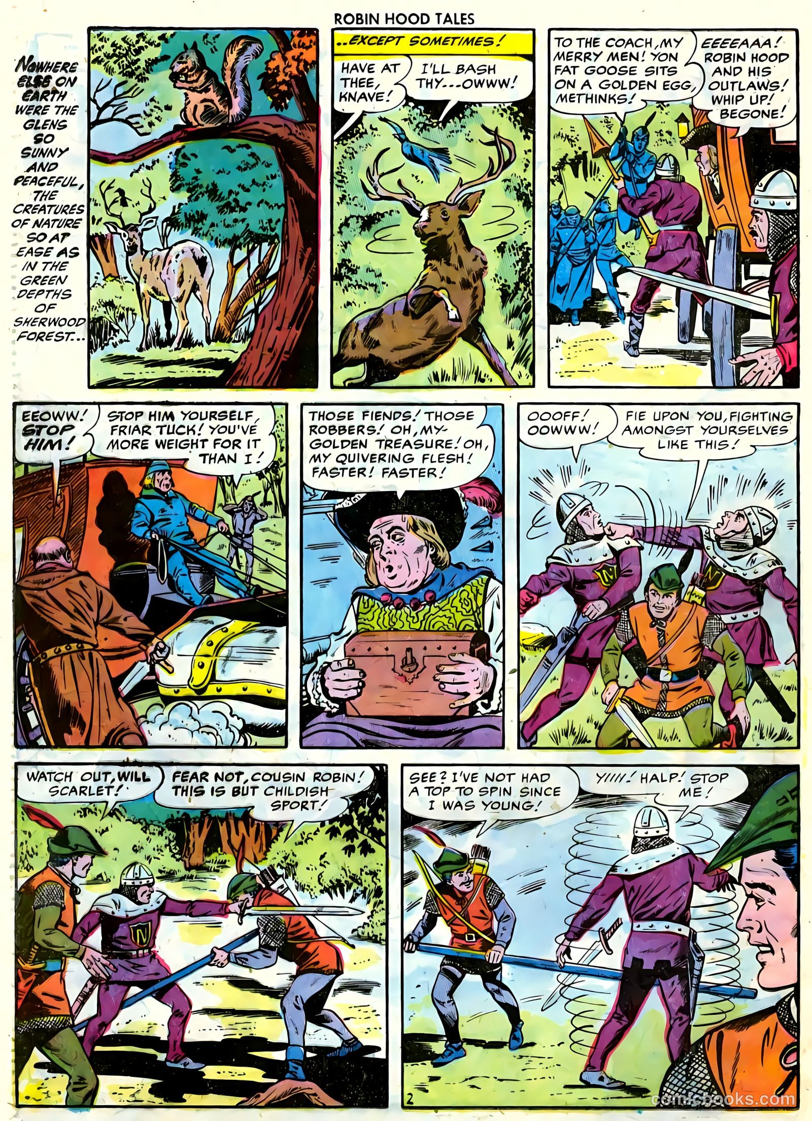 Robin Hood Tales #2 (1956) — page 20 of 35