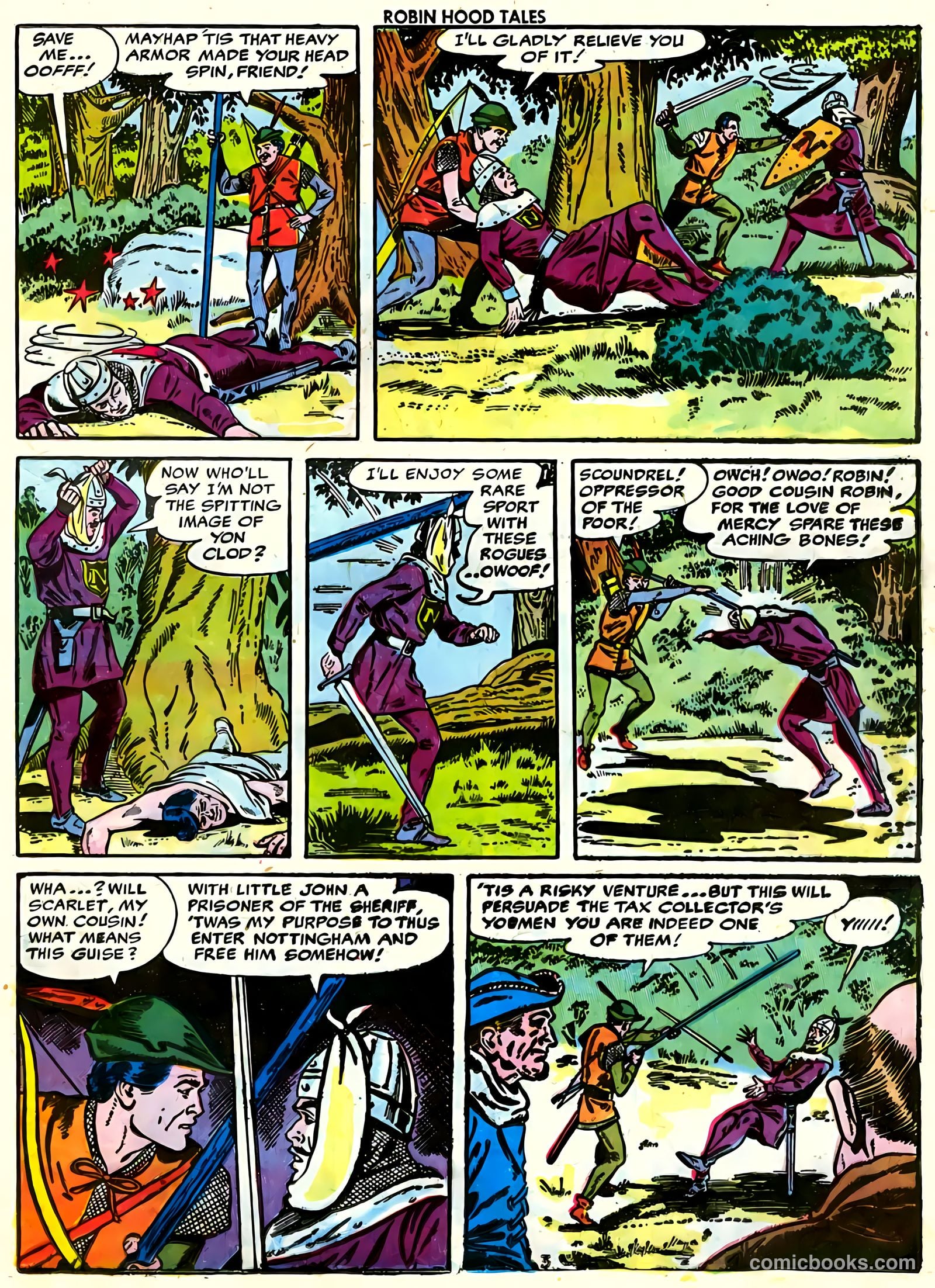 Robin Hood Tales #2 (1956) — page 21 of 35
