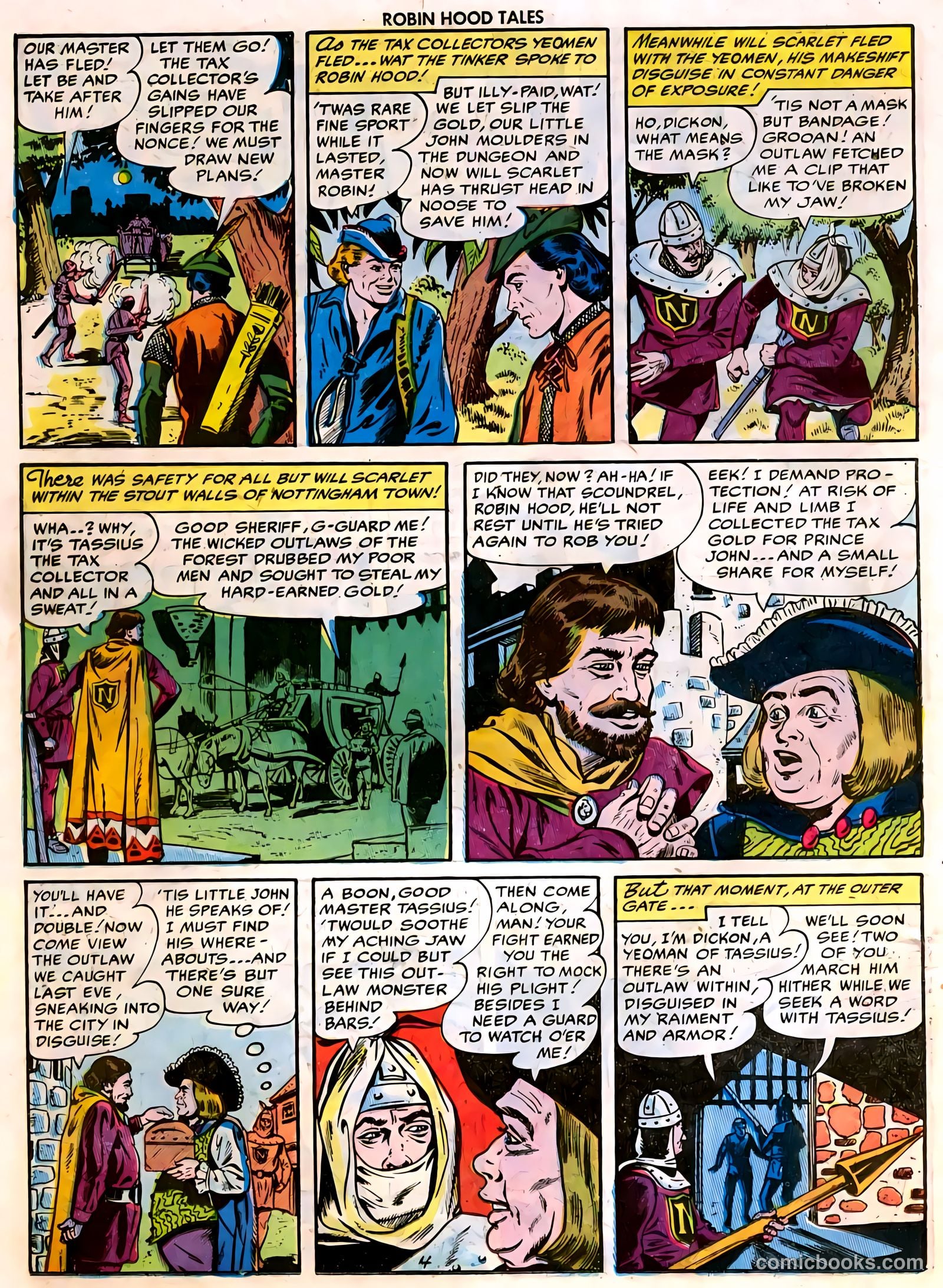 Robin Hood Tales #2 (1956) — page 22 of 35
