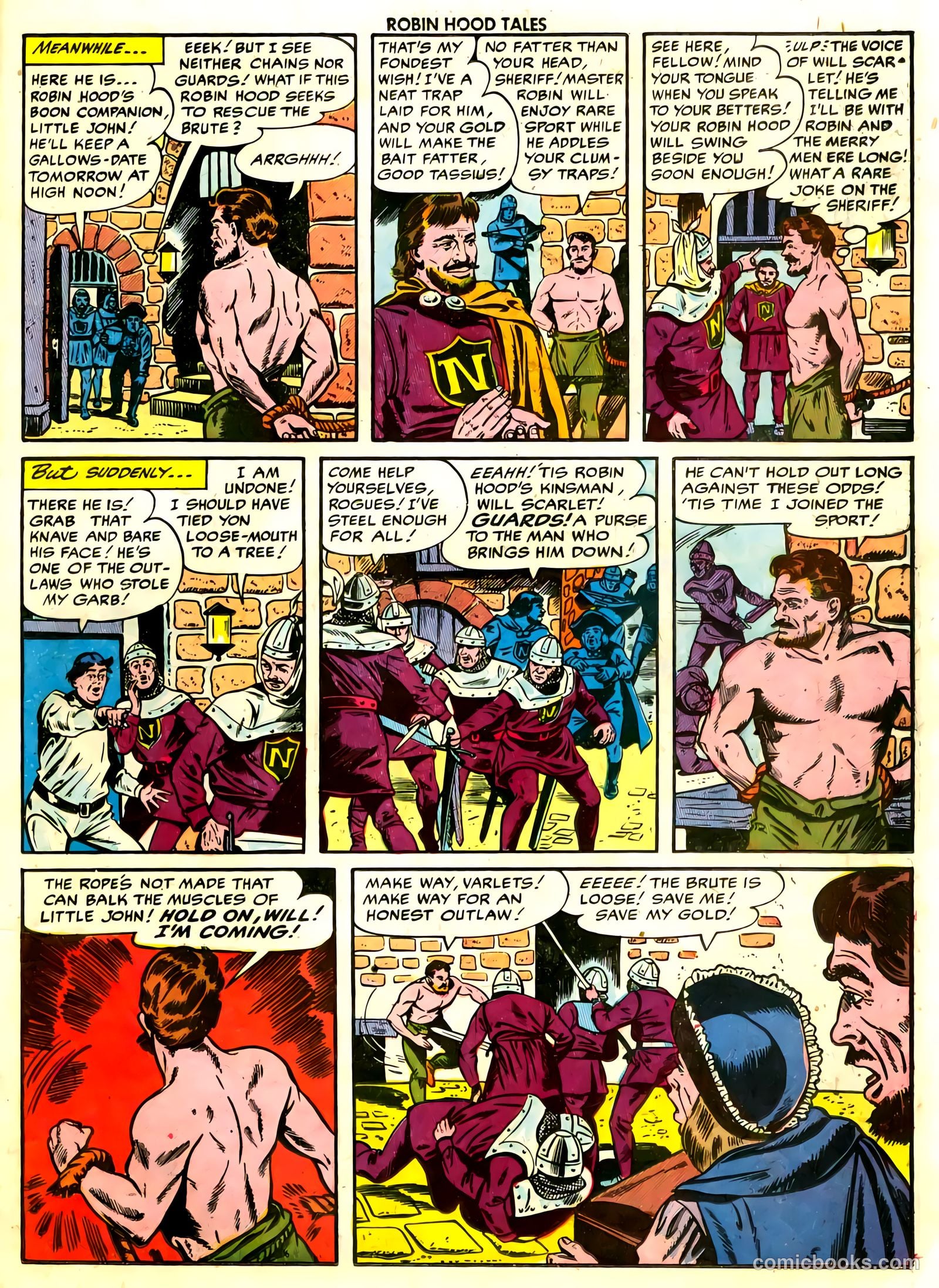 Robin Hood Tales #2 (1956) — page 23 of 35