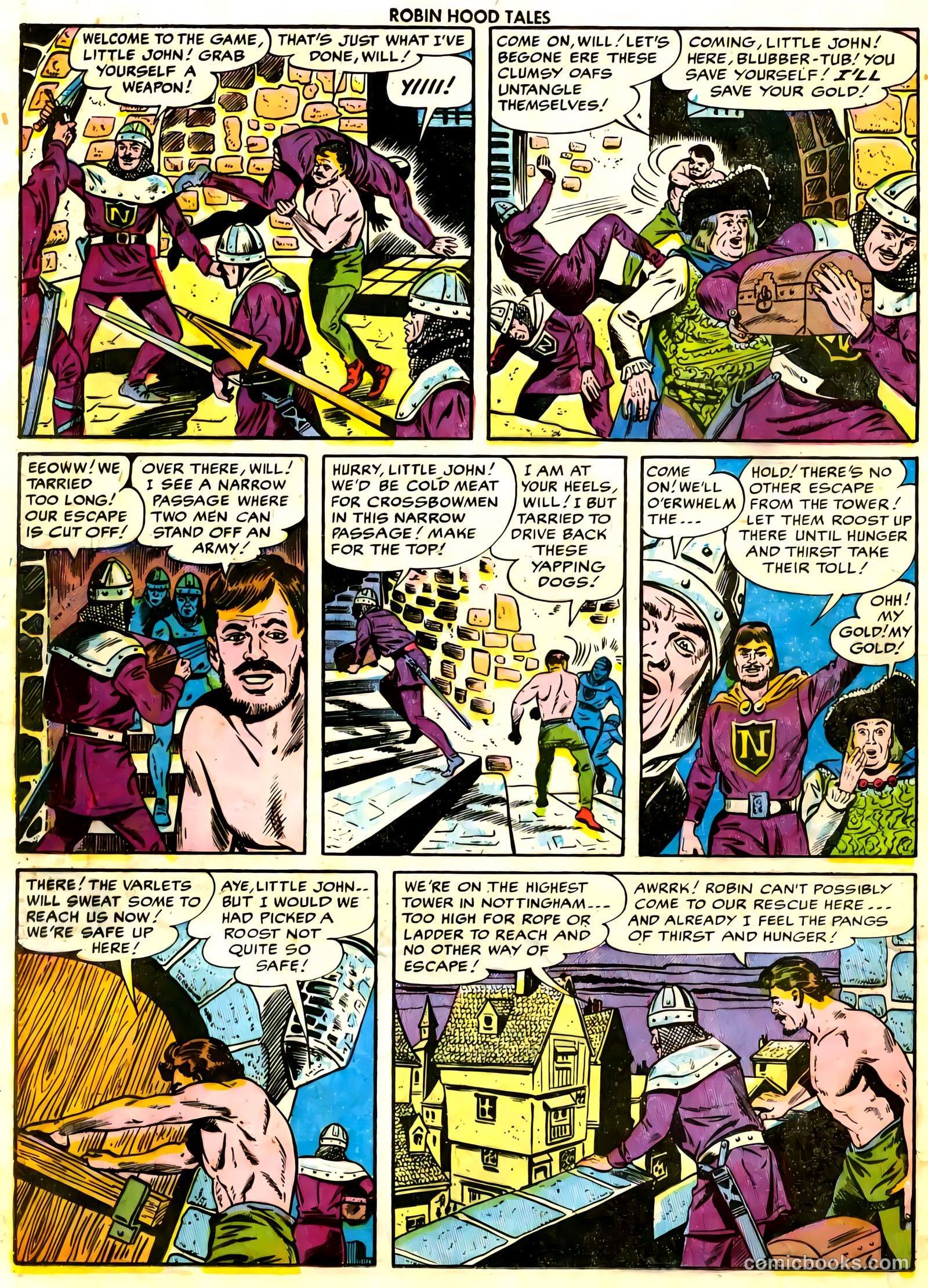 Robin Hood Tales #2 (1956) — page 24 of 35