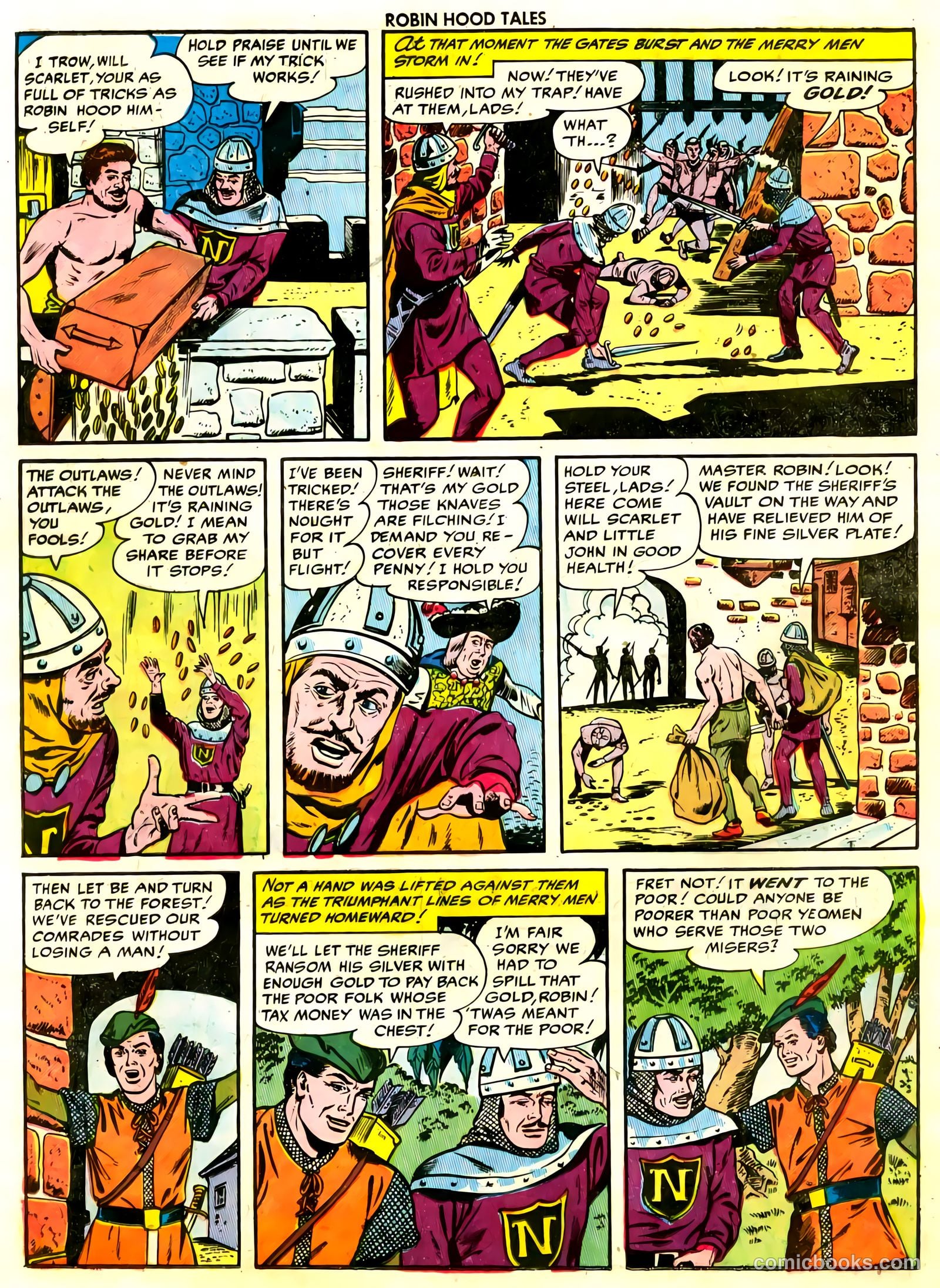 Robin Hood Tales #2 (1956) — page 26 of 35