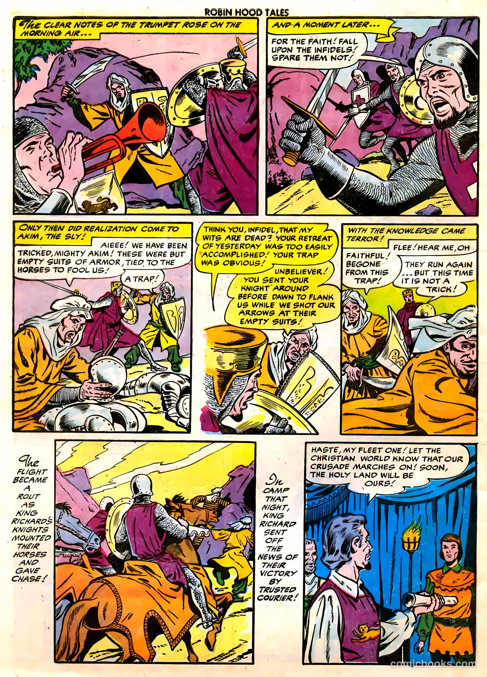 Robin Hood Tales #2 (1956) — page 32 of 35