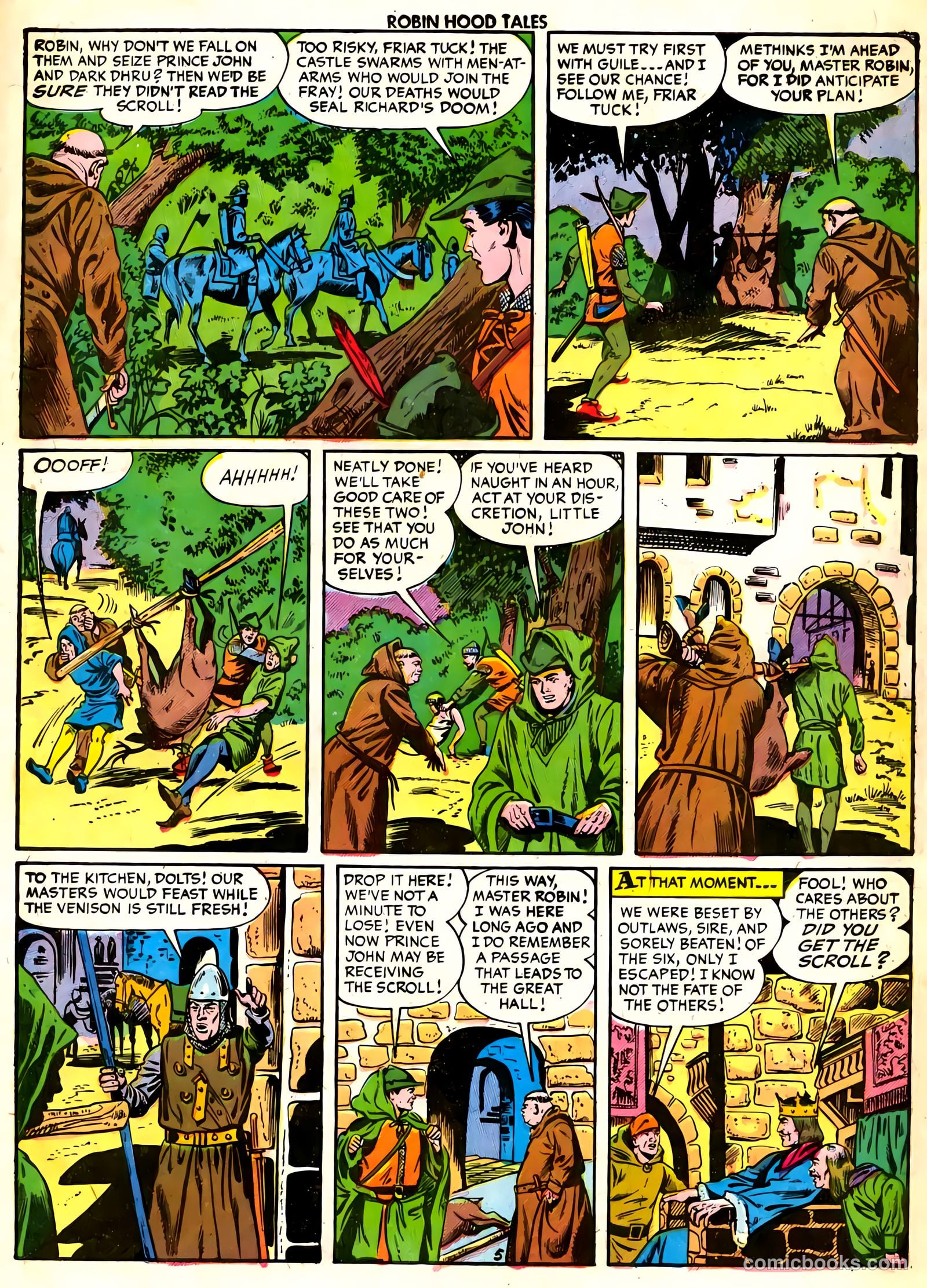 Robin Hood Tales #3 (1956) — page 7 of 36