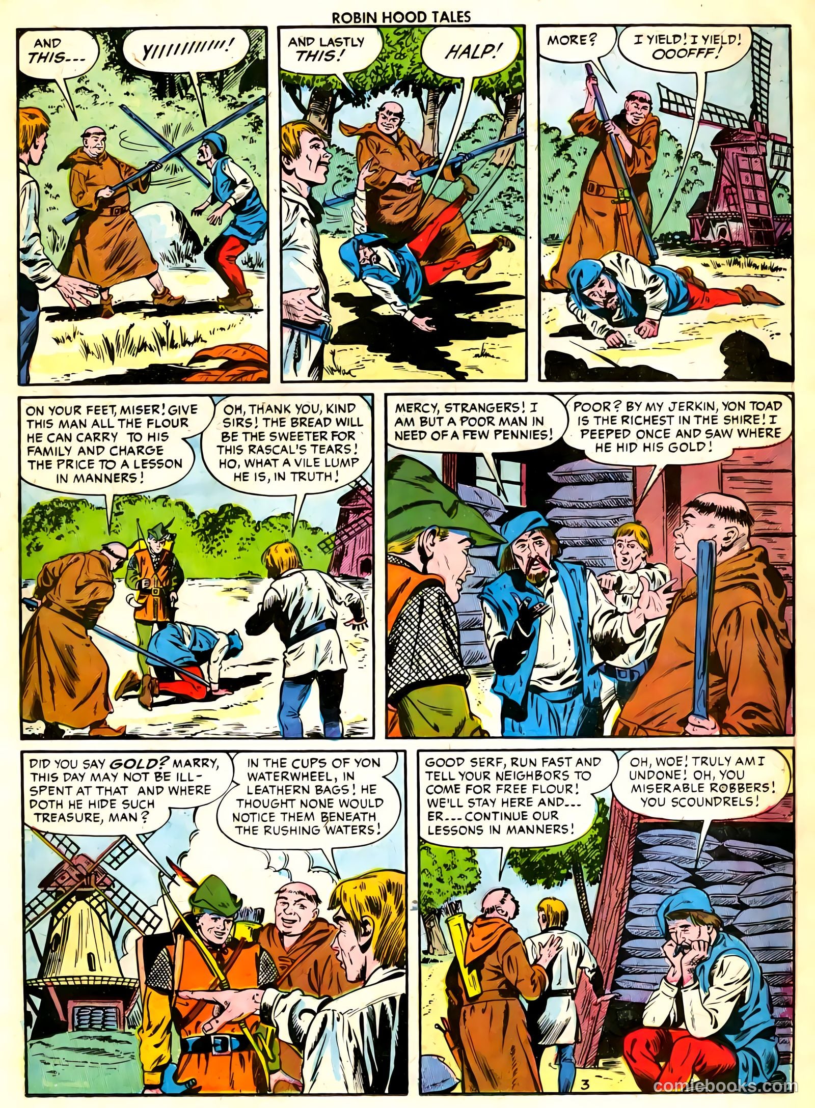 Robin Hood Tales #3 (1956) — page 15 of 36