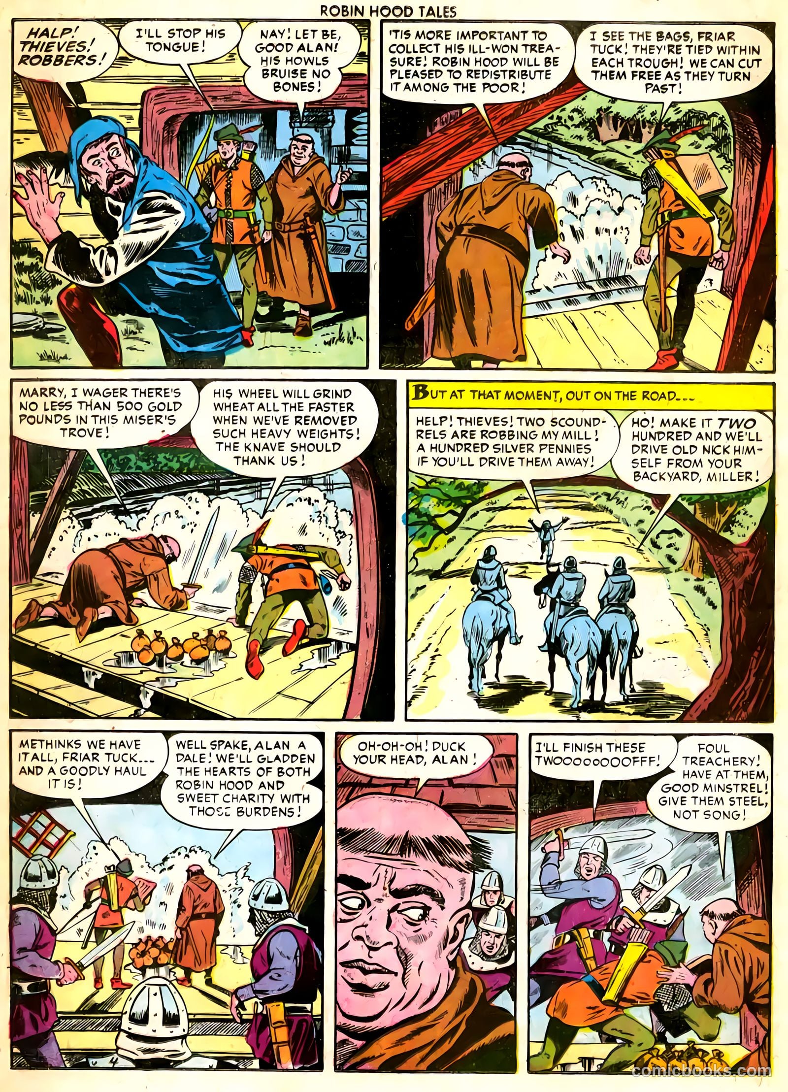 Robin Hood Tales #3 (1956) — page 16 of 36