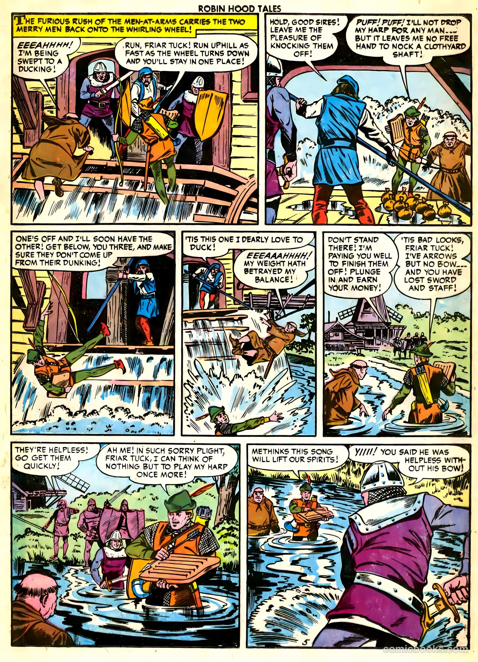 Robin Hood Tales #3 (1956) — page 17 of 36