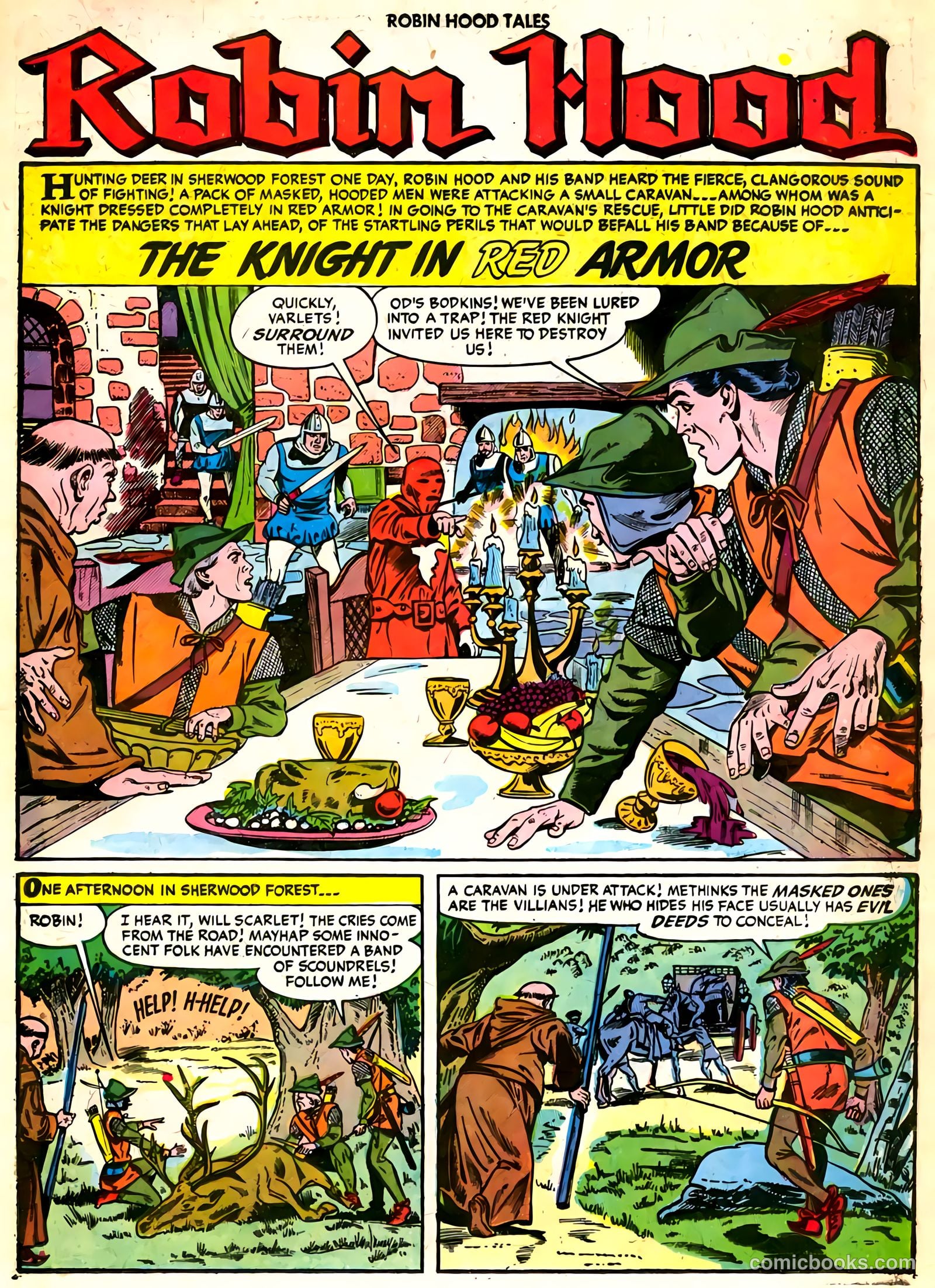 Robin Hood Tales #3 (1956) — page 19 of 36