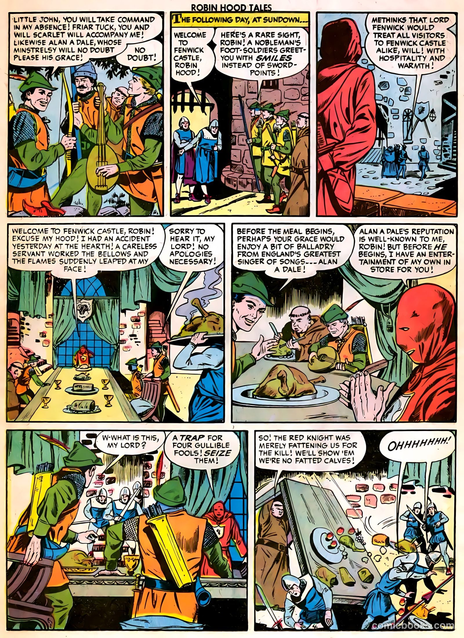 Robin Hood Tales #3 (1956) — page 22 of 36