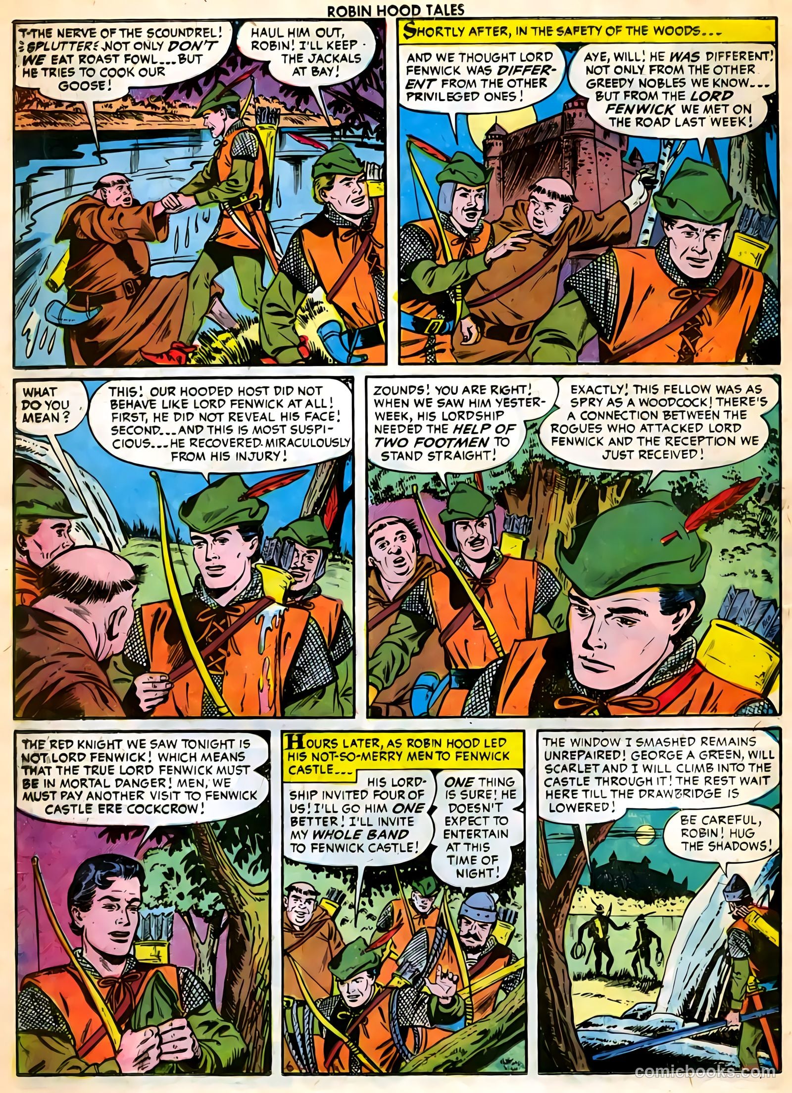 Robin Hood Tales #3 (1956) — page 24 of 36