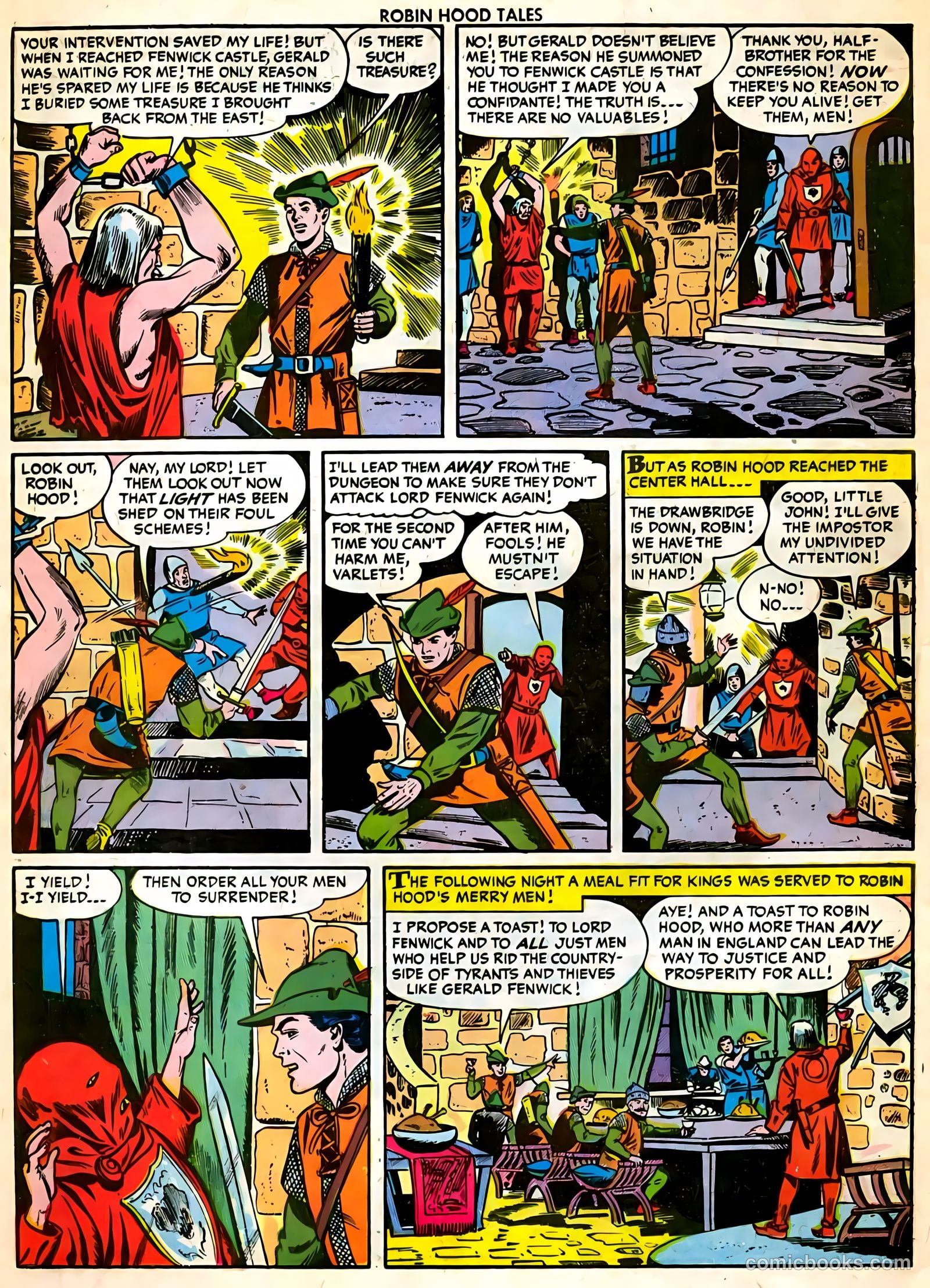 Robin Hood Tales #3 (1956) — page 26 of 36