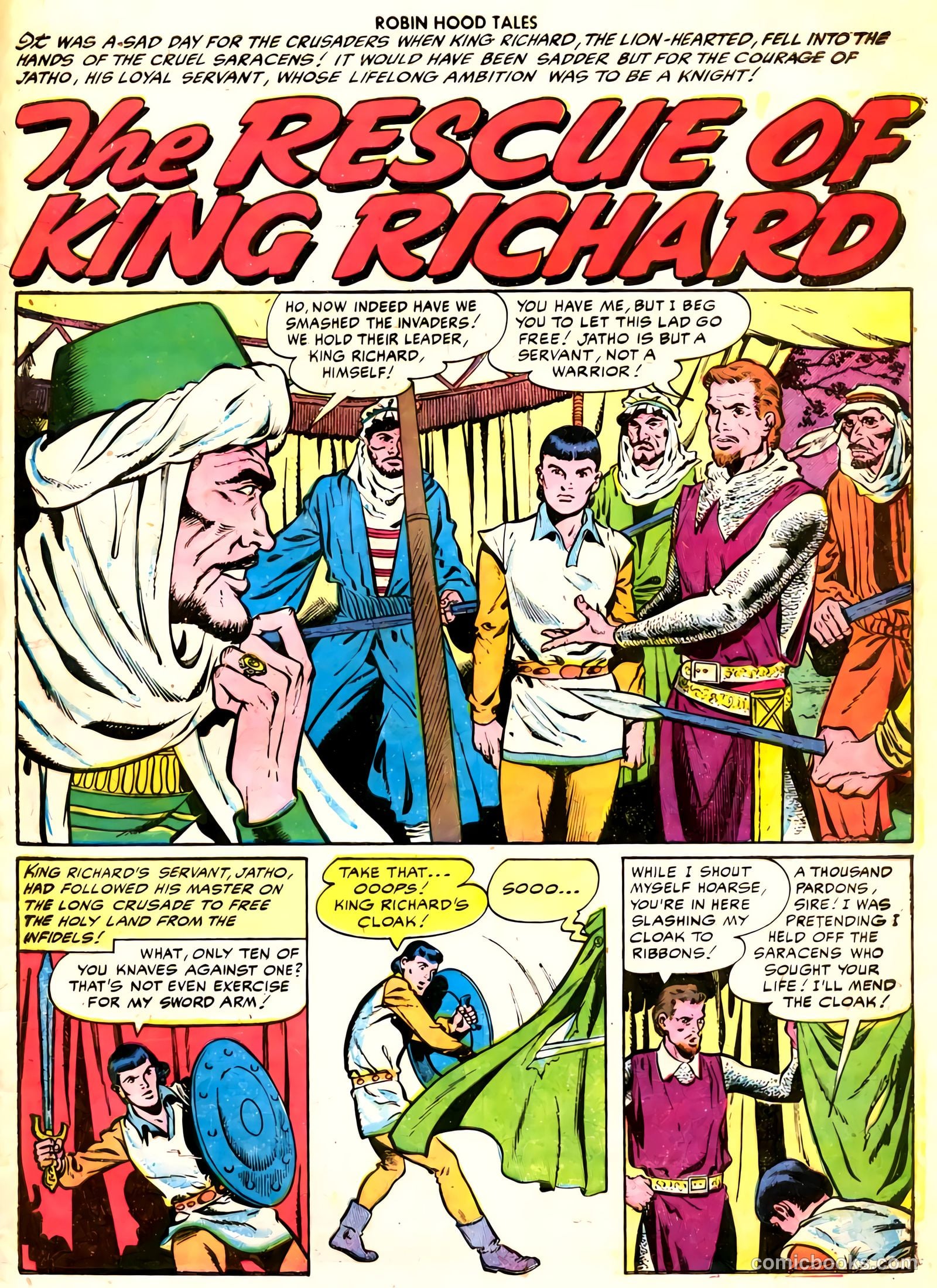 Robin Hood Tales #3 (1956) — page 29 of 36