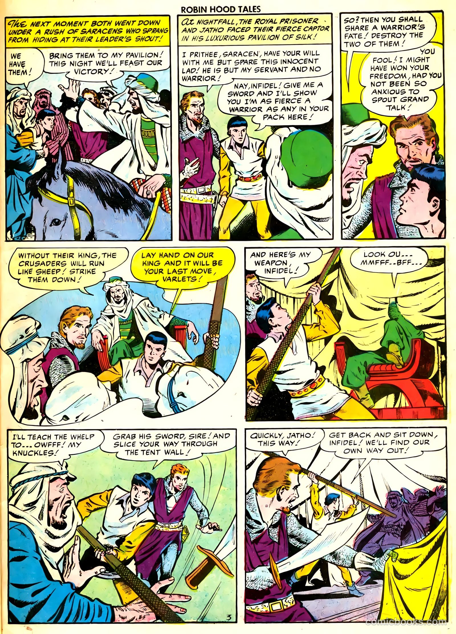 Robin Hood Tales #3 (1956) — page 31 of 36