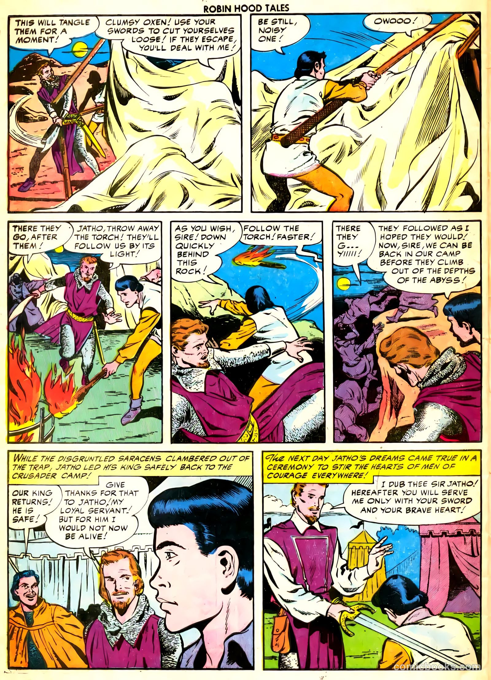 Robin Hood Tales #3 (1956) — page 32 of 36