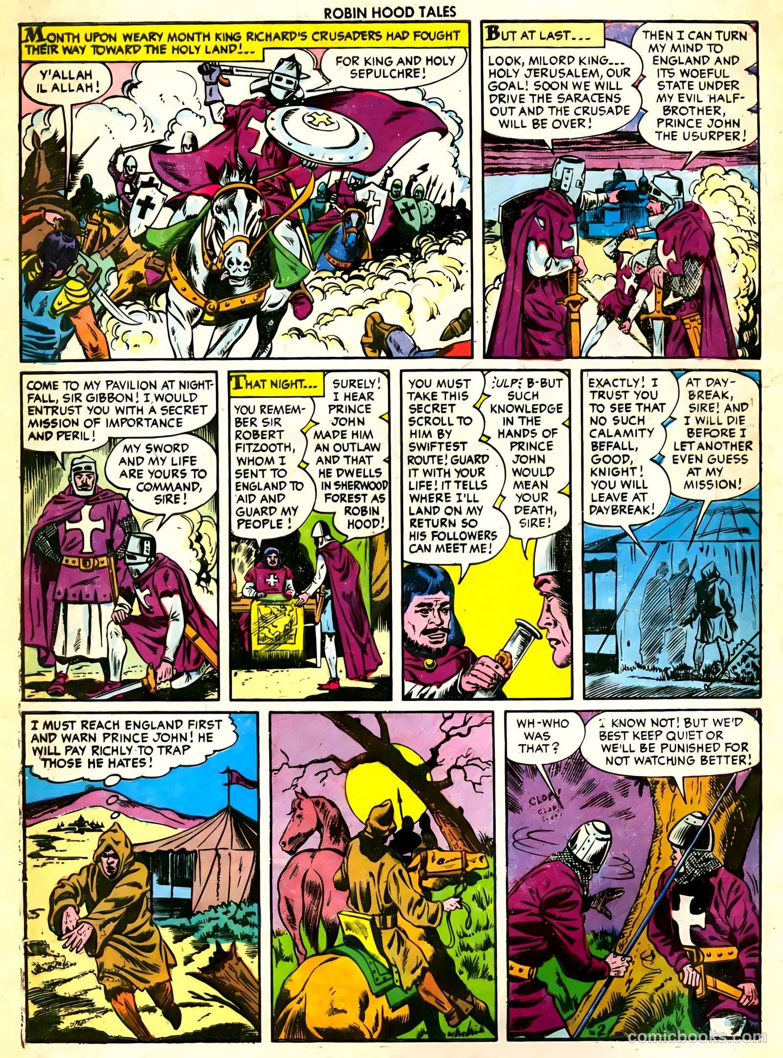 Robin Hood Tales #3 (1956) — page 4 of 36