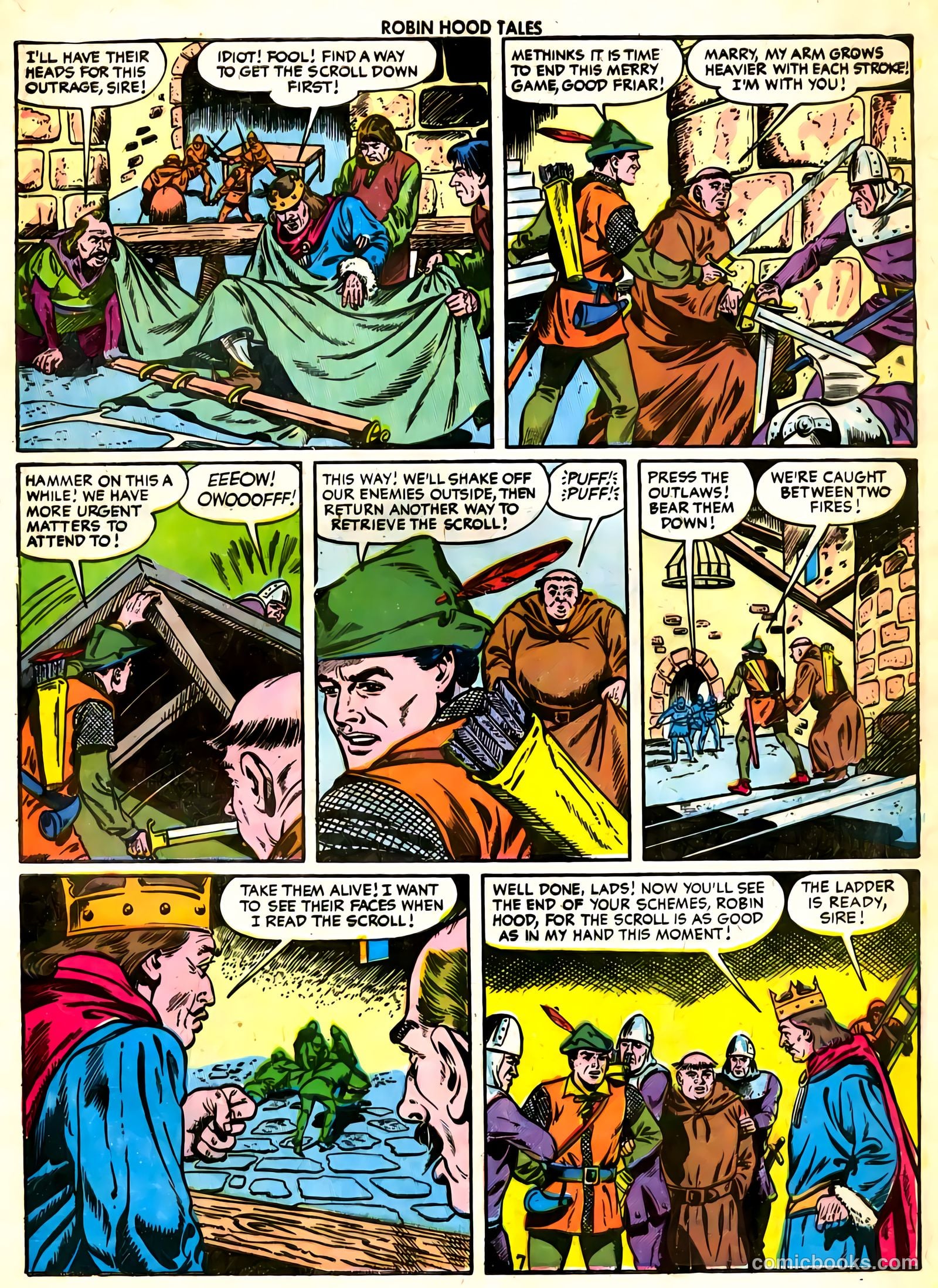 Robin Hood Tales #3 (1956) — page 9 of 36