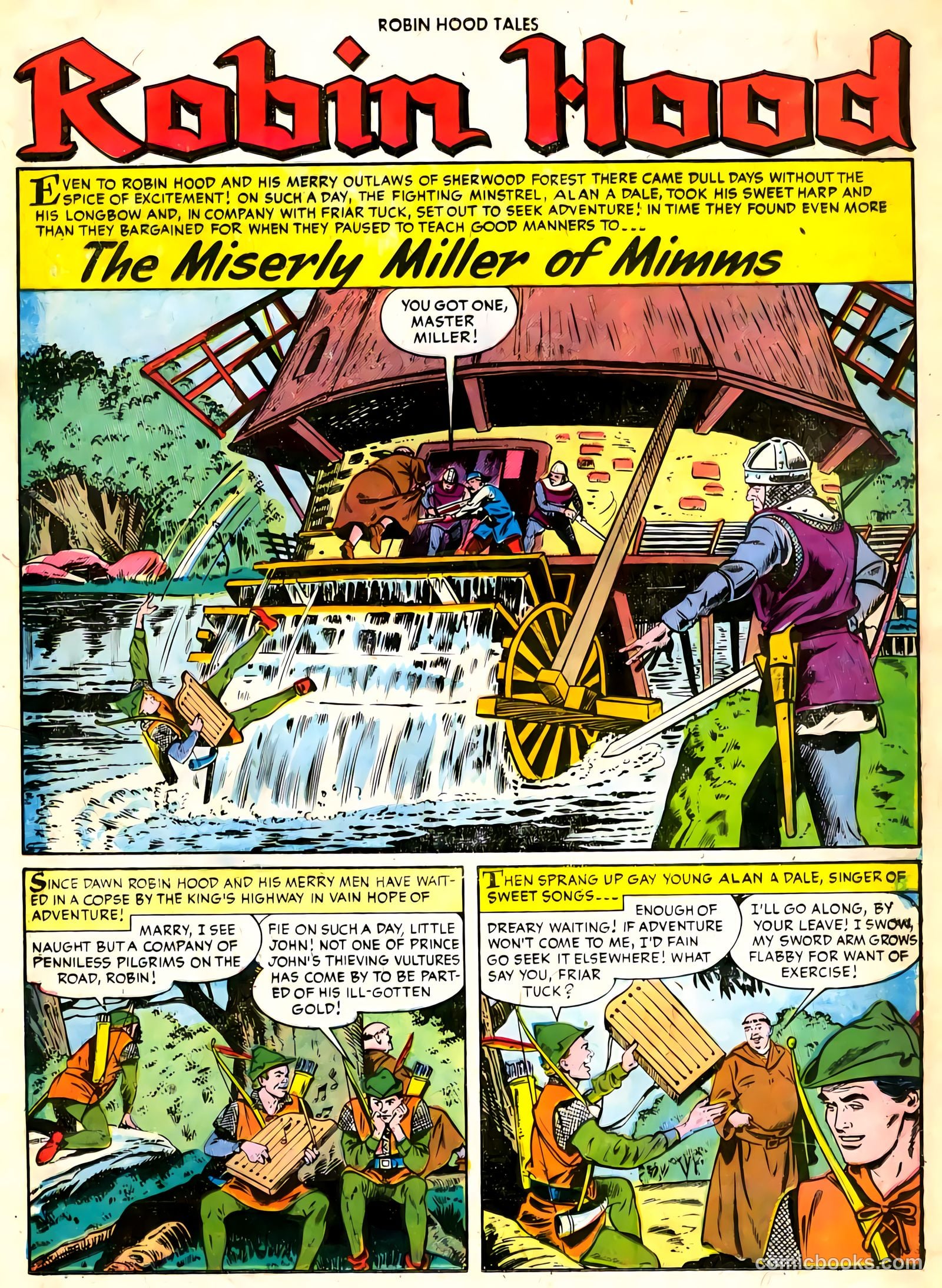Robin Hood Tales #3 (1956) — page 13 of 36