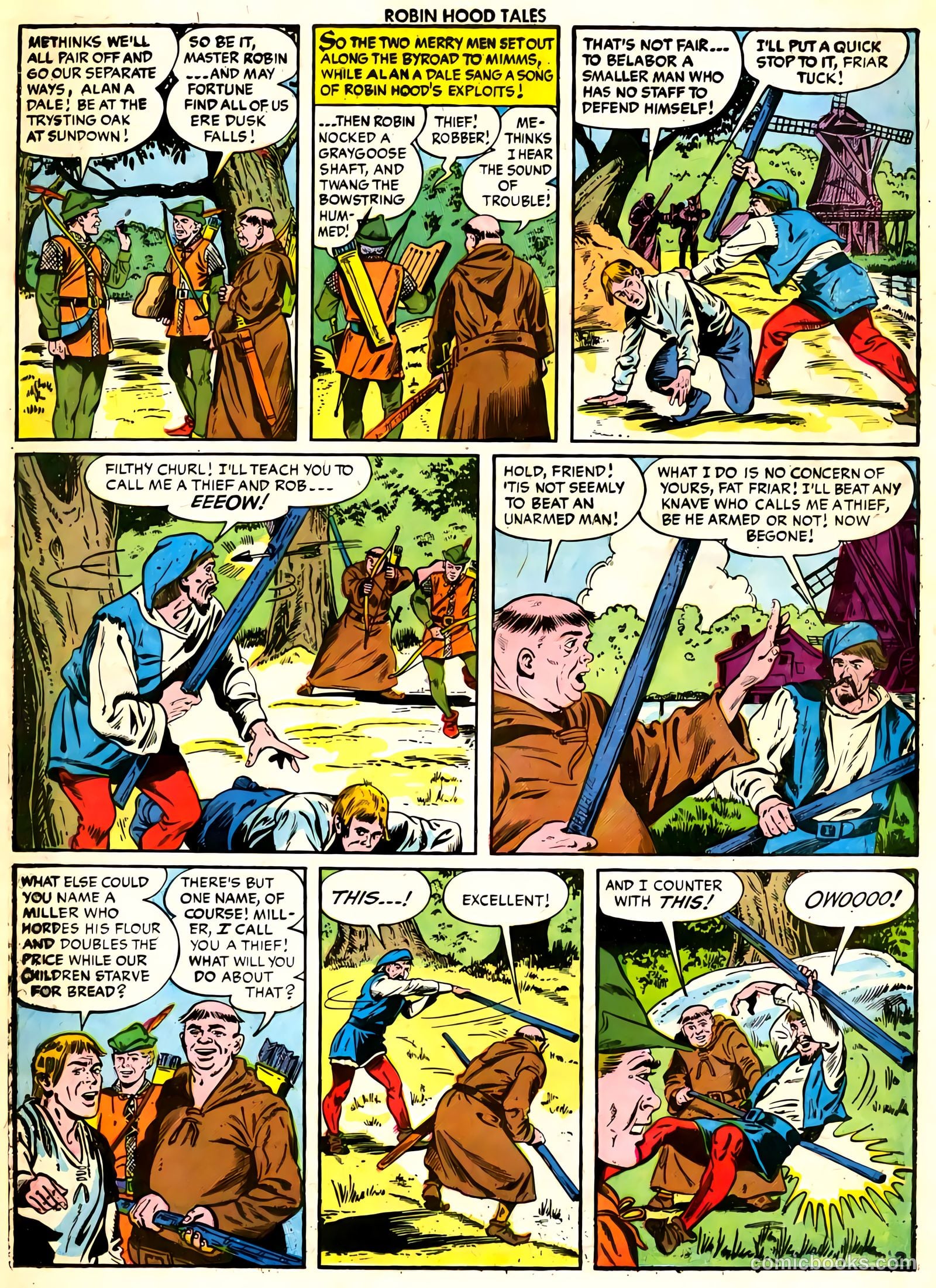 Robin Hood Tales #3 (1956) — page 14 of 36