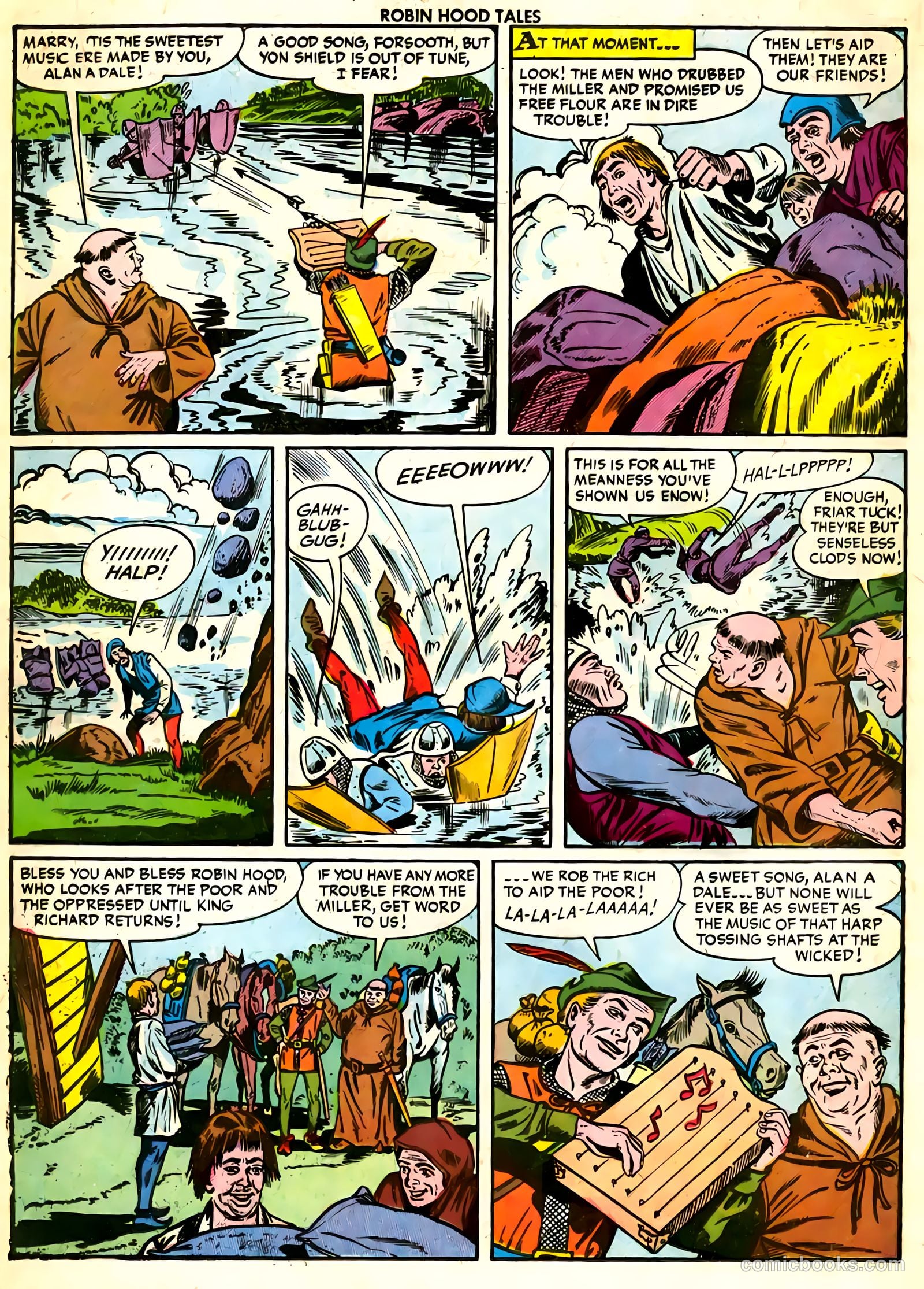Robin Hood Tales #3 (1956) — page 18 of 36