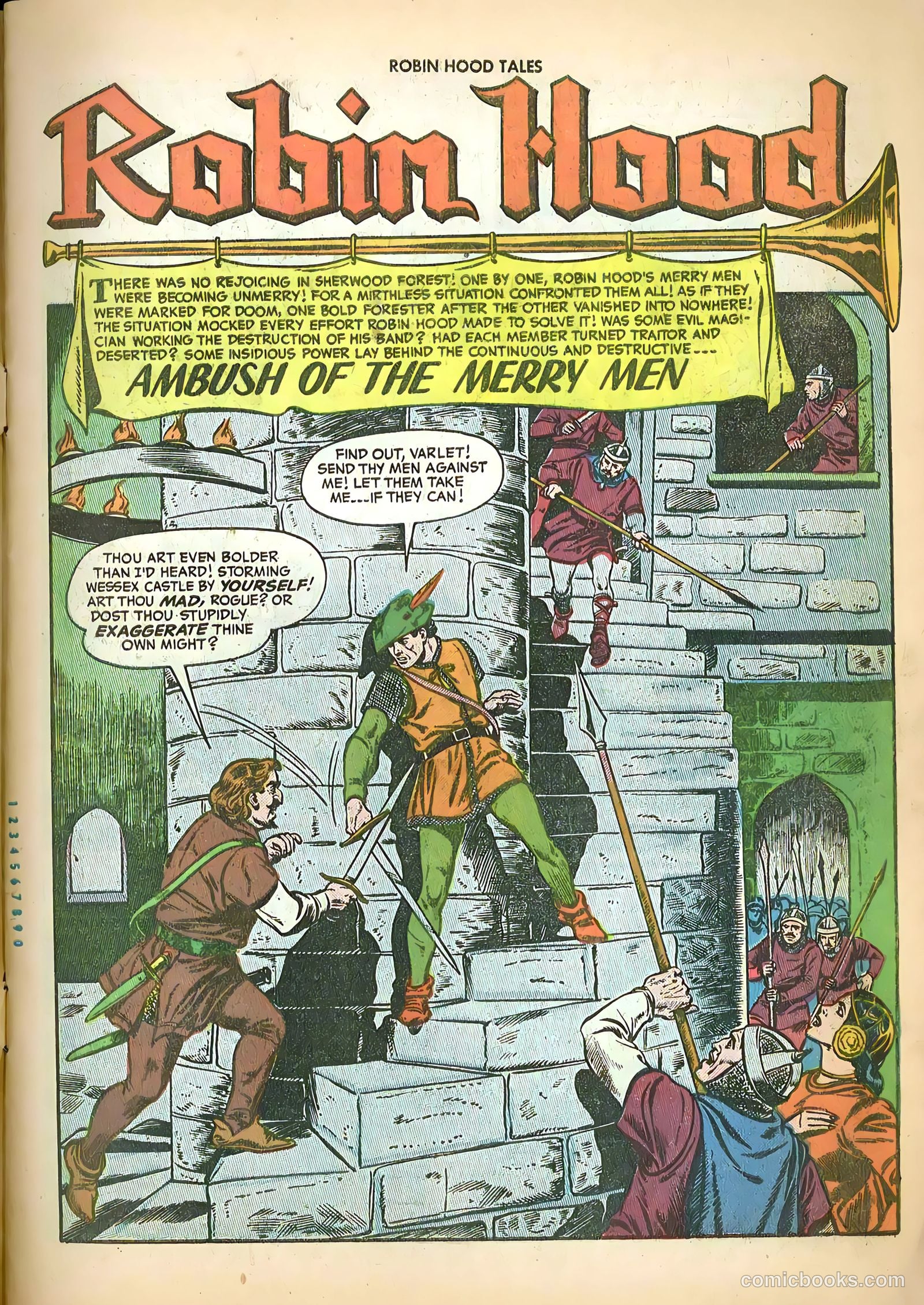 Robin Hood Tales #4 (1956) — page 3 of 36