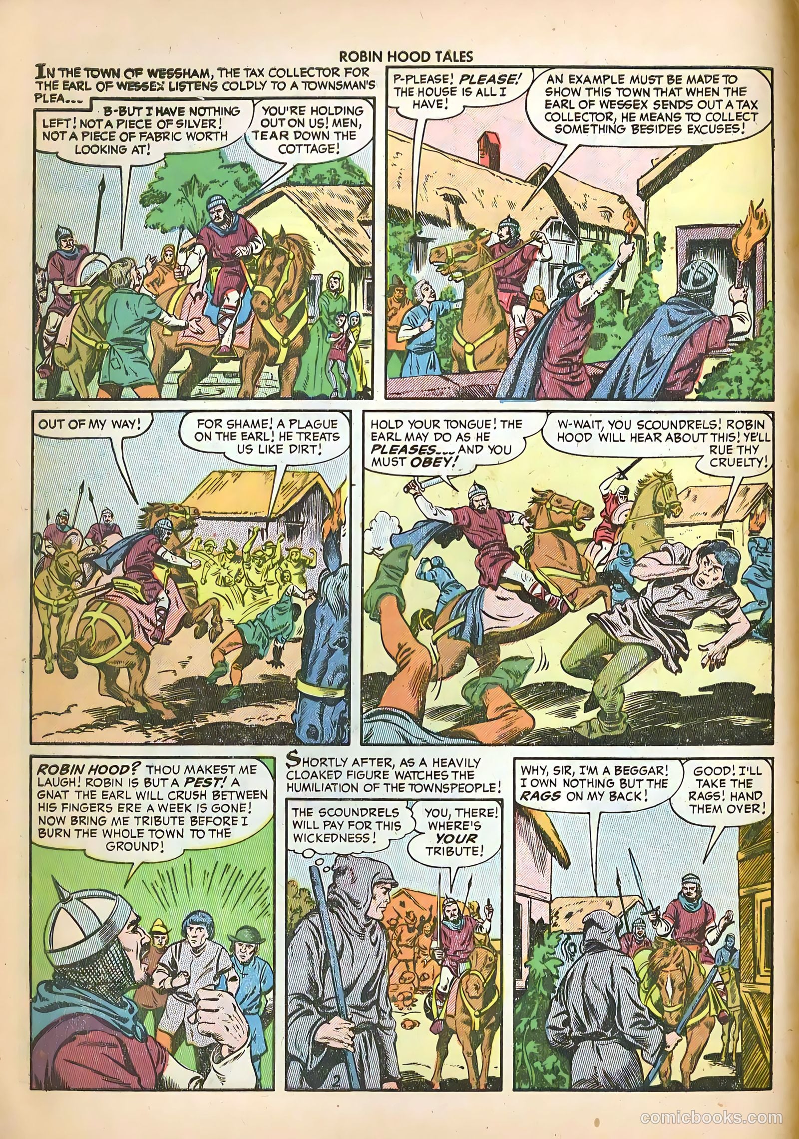 Robin Hood Tales #4 (1956) — page 4 of 36