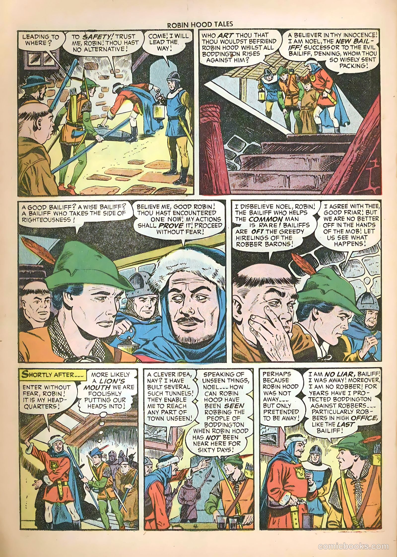 Robin Hood Tales #4 (1956) — page 22 of 36