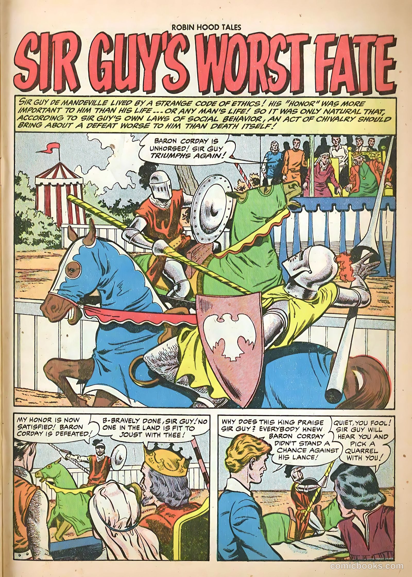 Robin Hood Tales #4 (1956) — page 29 of 36