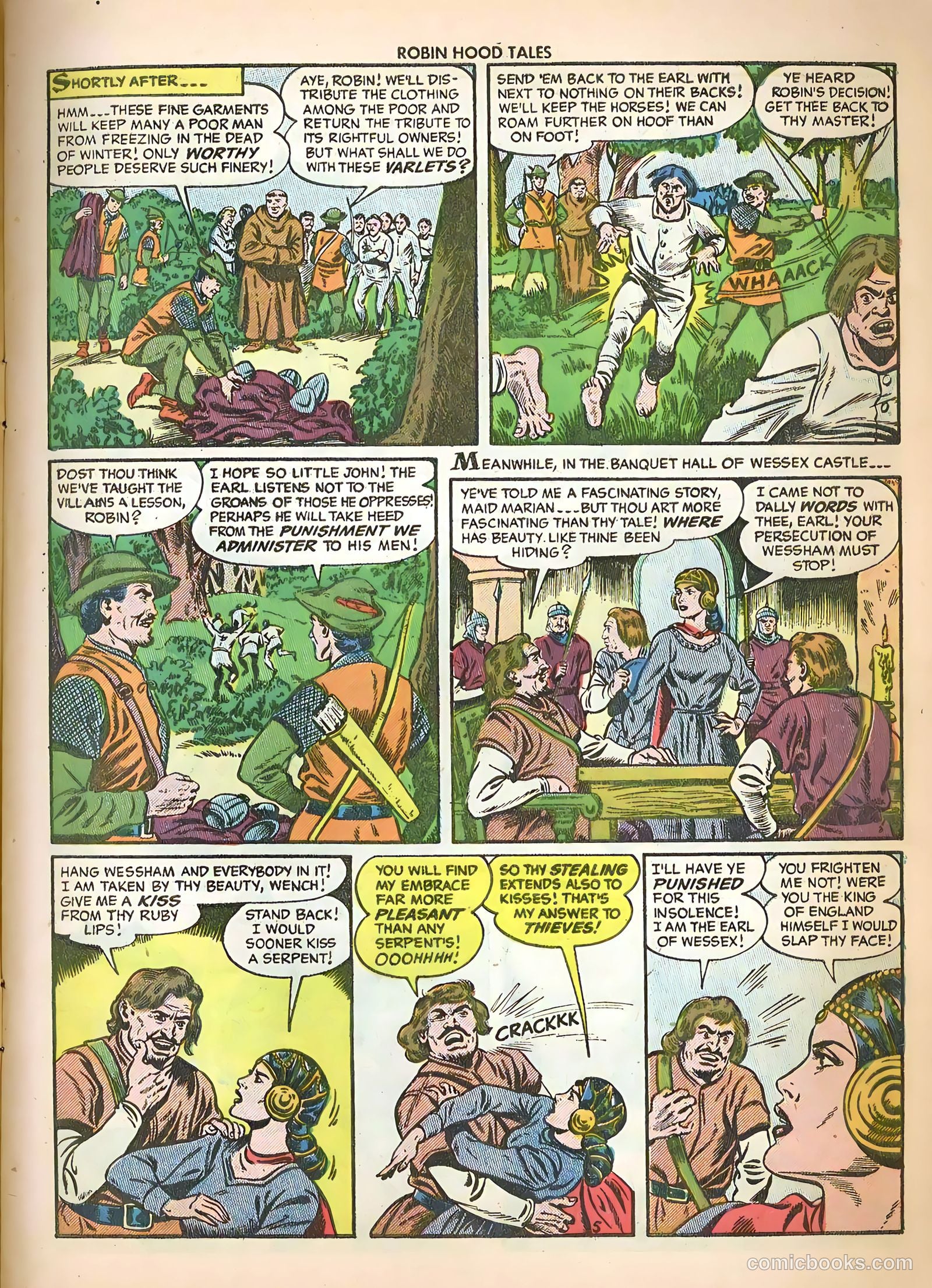 Robin Hood Tales #4 (1956) — page 7 of 36