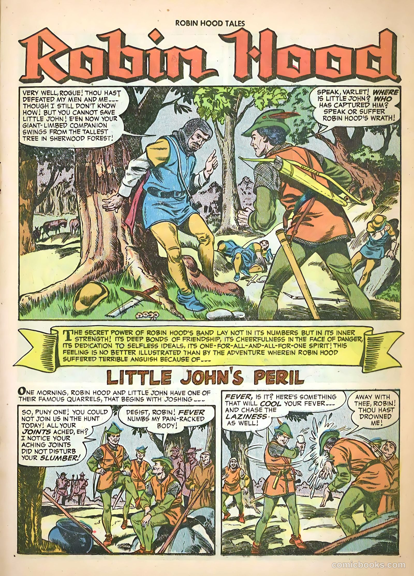 Robin Hood Tales #4 (1956) — page 13 of 36