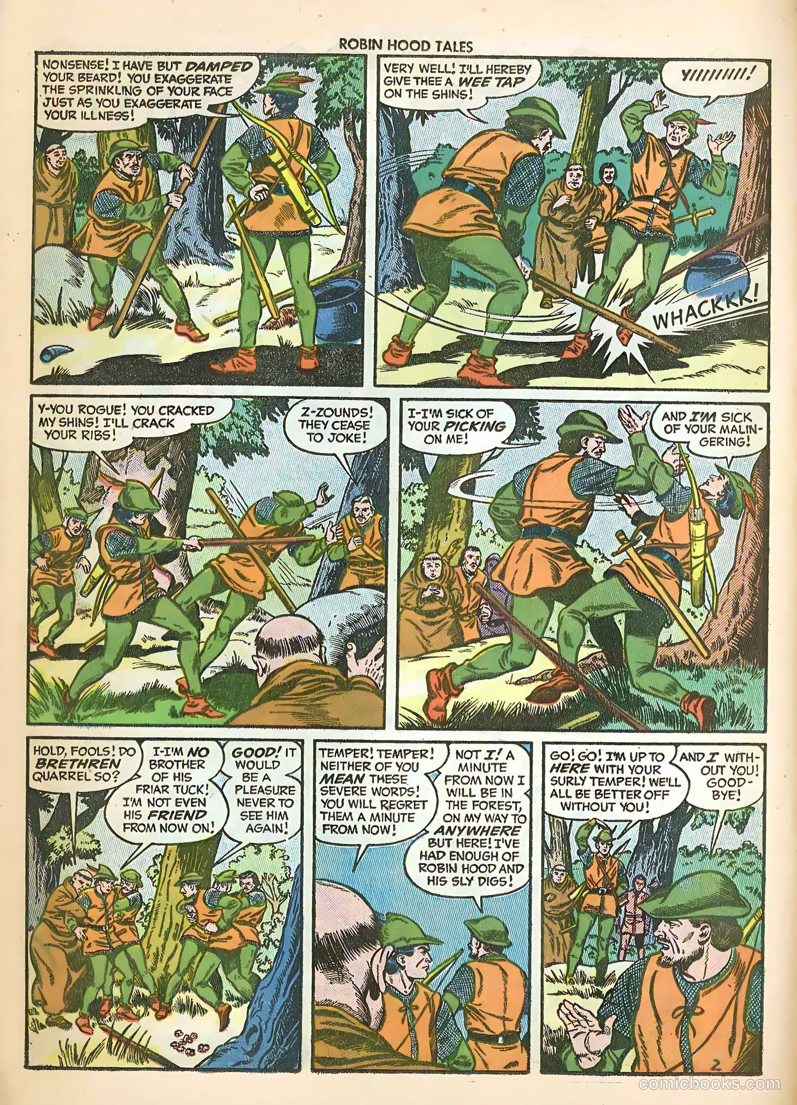 Robin Hood Tales #4 (1956) — page 14 of 36