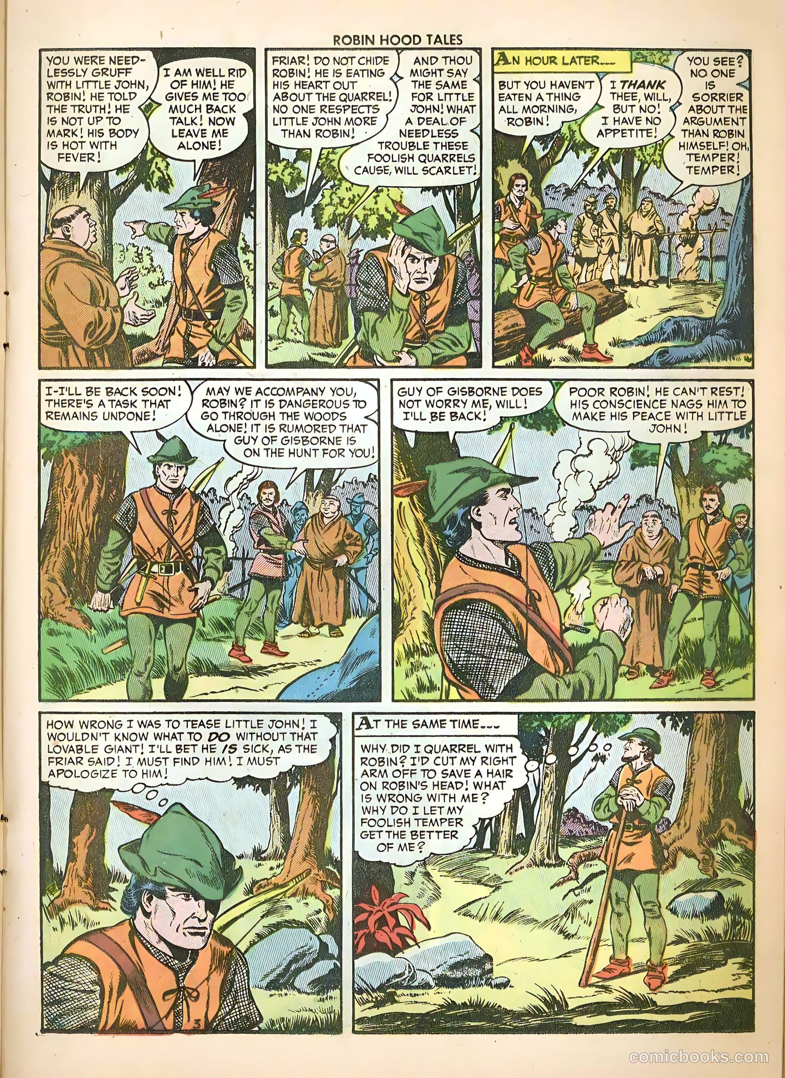 Robin Hood Tales #4 (1956) — page 15 of 36