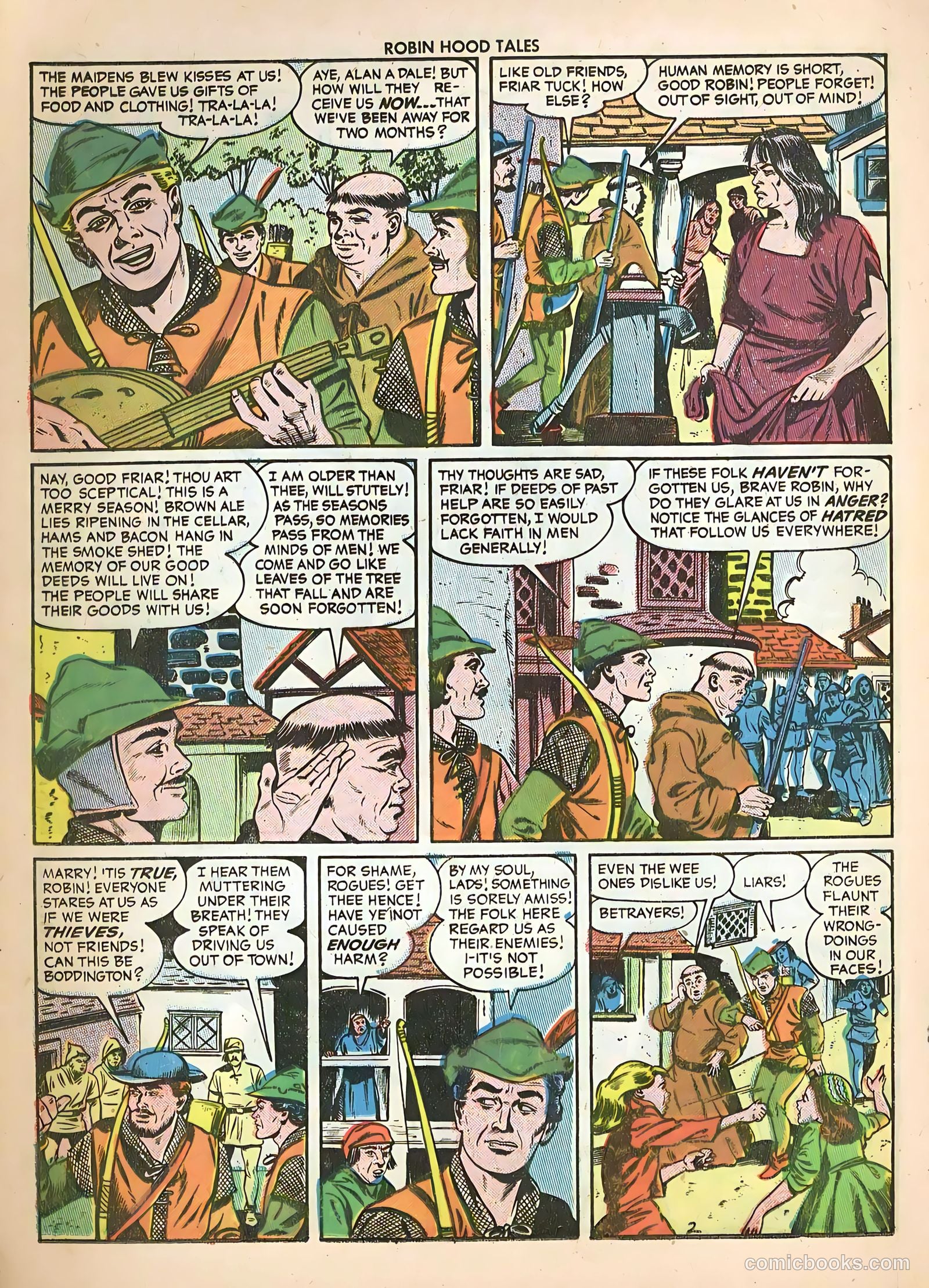 Robin Hood Tales #4 (1956) — page 20 of 36