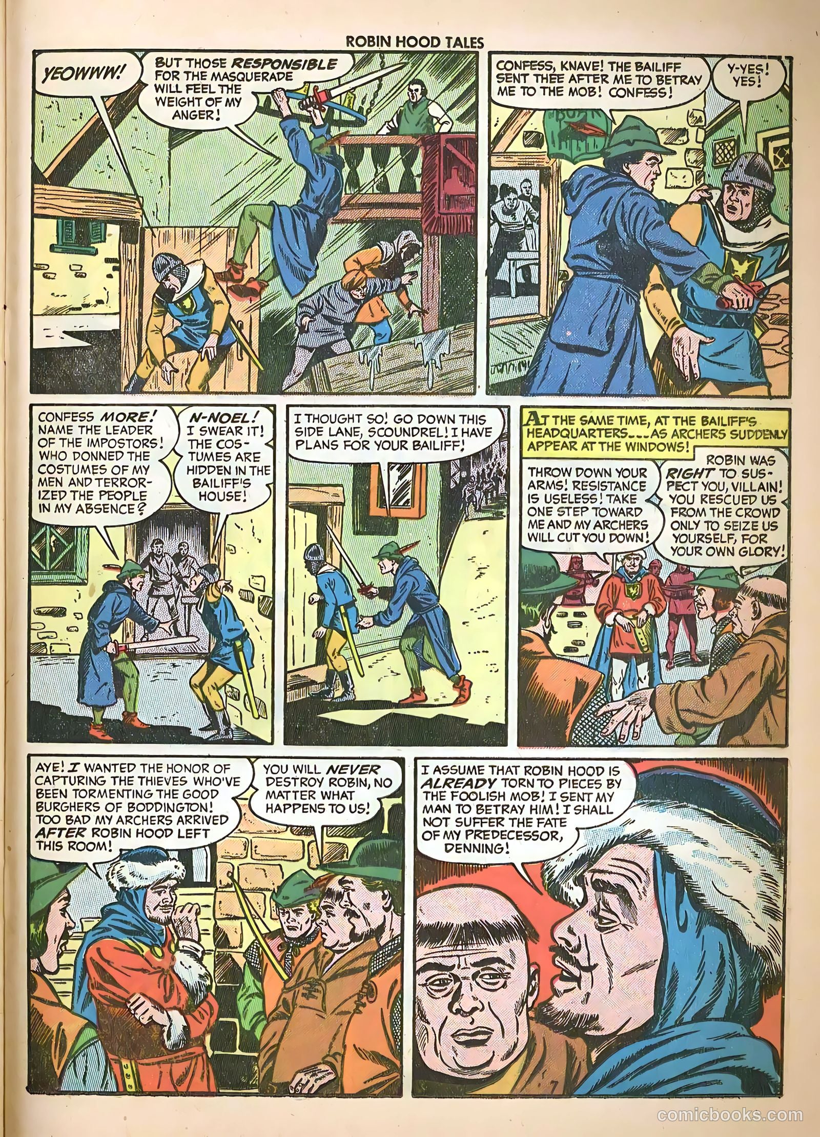 Robin Hood Tales #4 (1956) — page 25 of 36