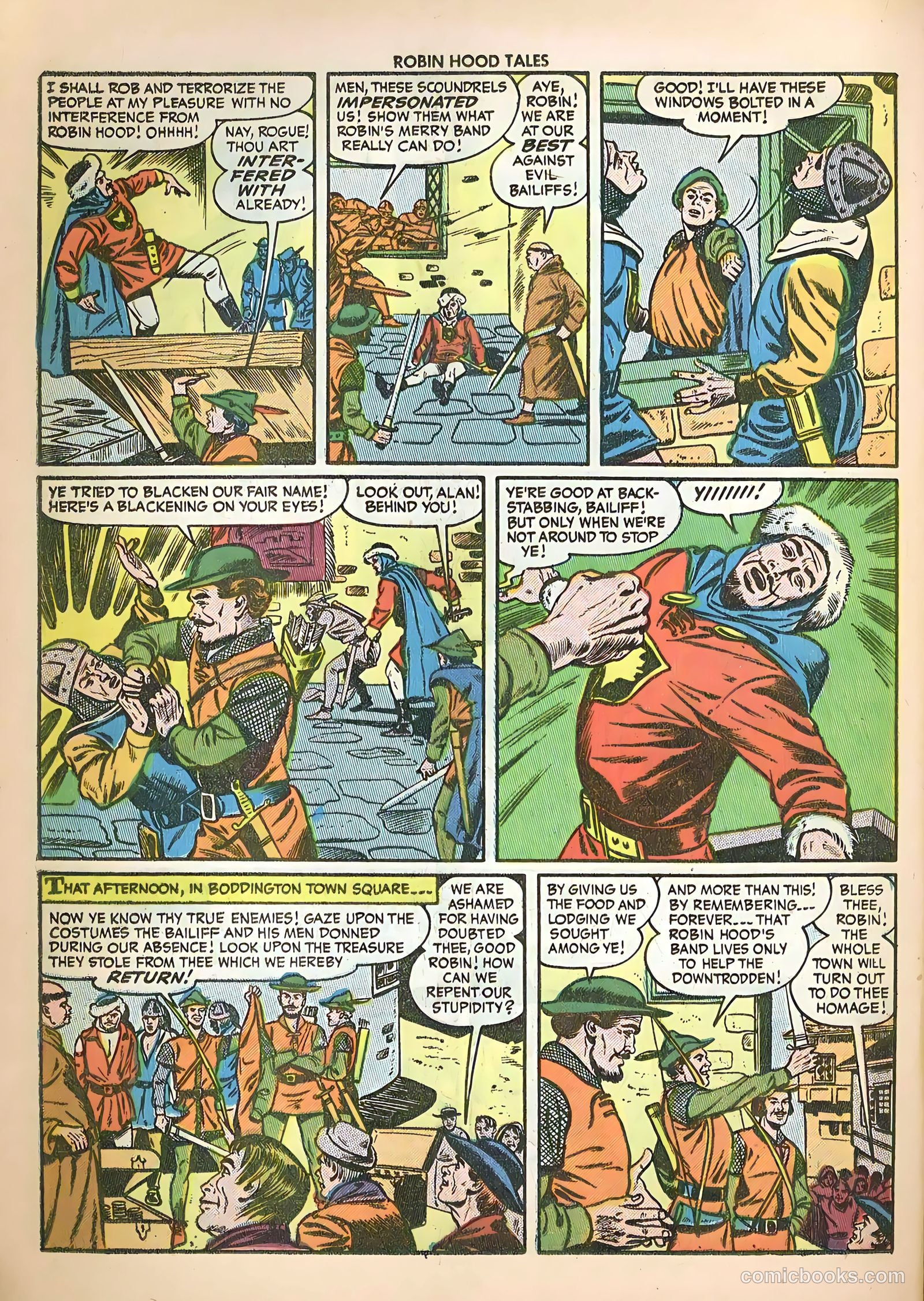 Robin Hood Tales #4 (1956) — page 26 of 36