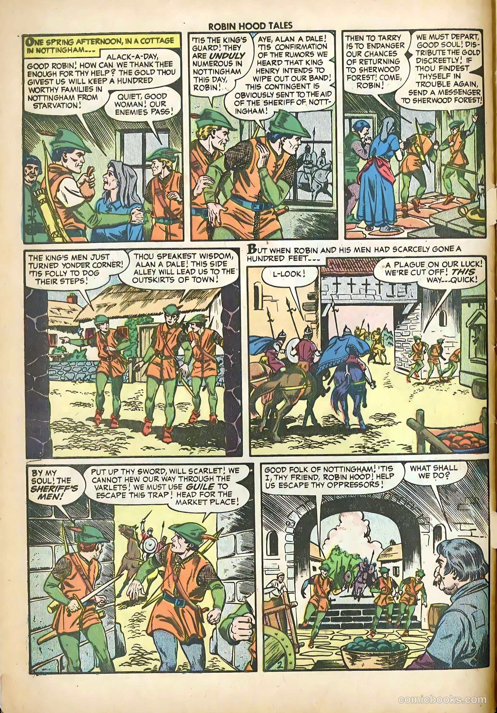 Robin Hood Tales #5 (1956) — page 4 of 36