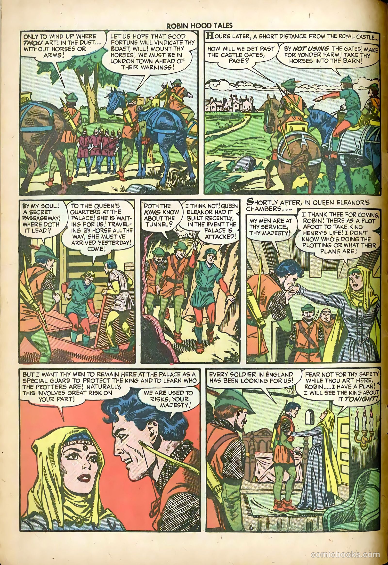 Robin Hood Tales #5 (1956) — page 8 of 36