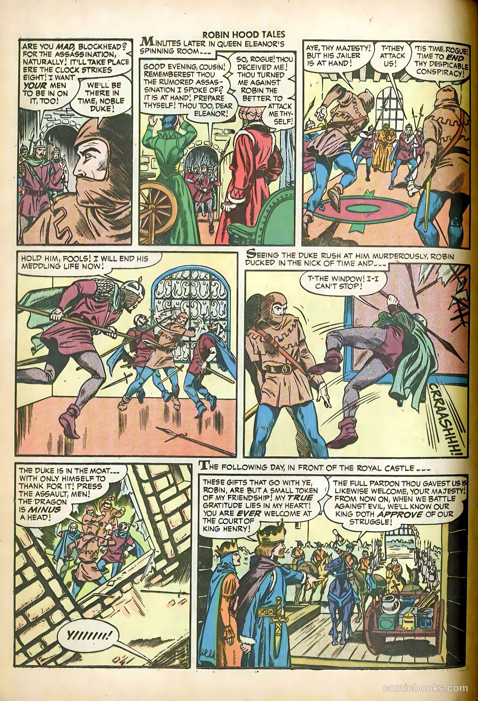 Robin Hood Tales #5 (1956) — page 12 of 36