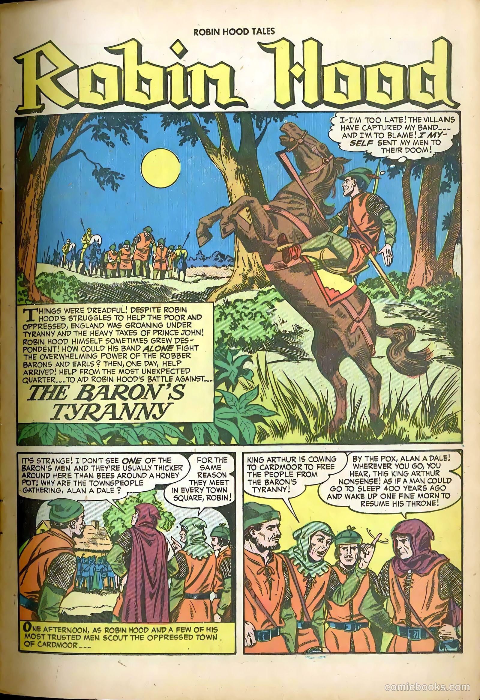 Robin Hood Tales #5 (1956) — page 13 of 36