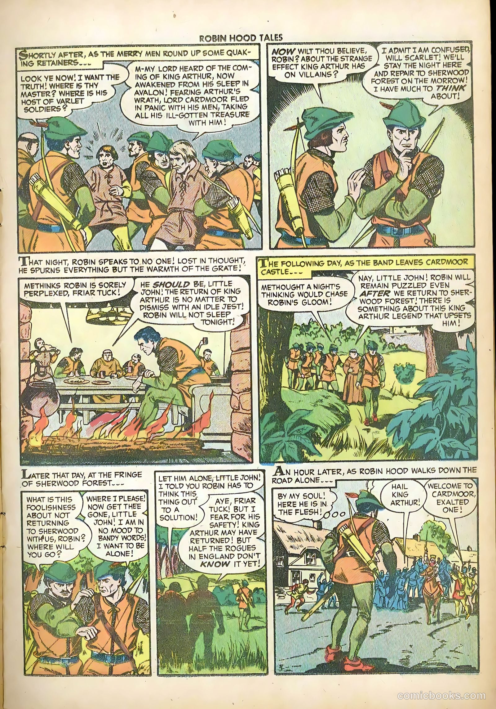 Robin Hood Tales #5 (1956) — page 15 of 36