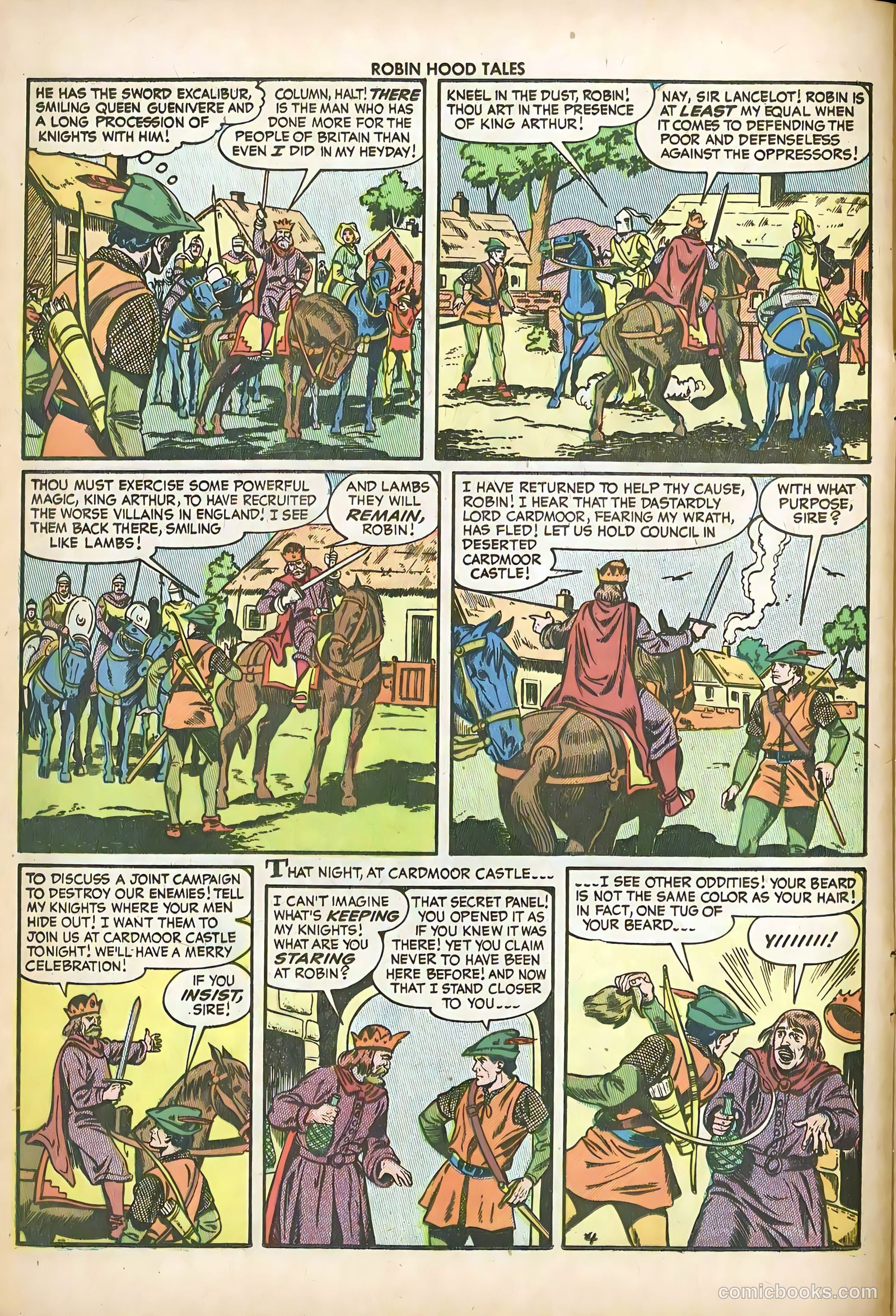 Robin Hood Tales #5 (1956) — page 16 of 36